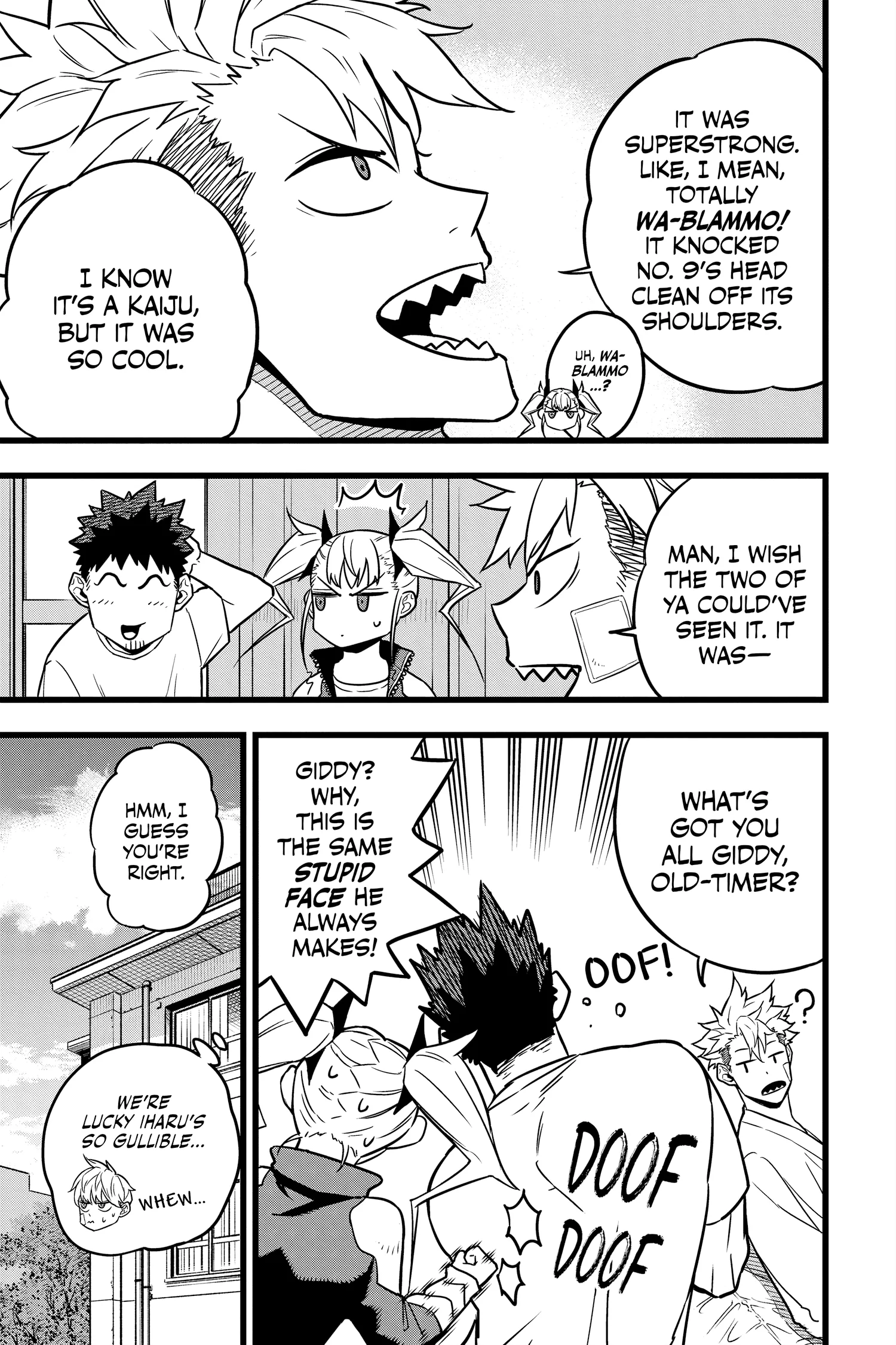 Kaiju No 8 Manga — Chapter Vol 3 — Page 86