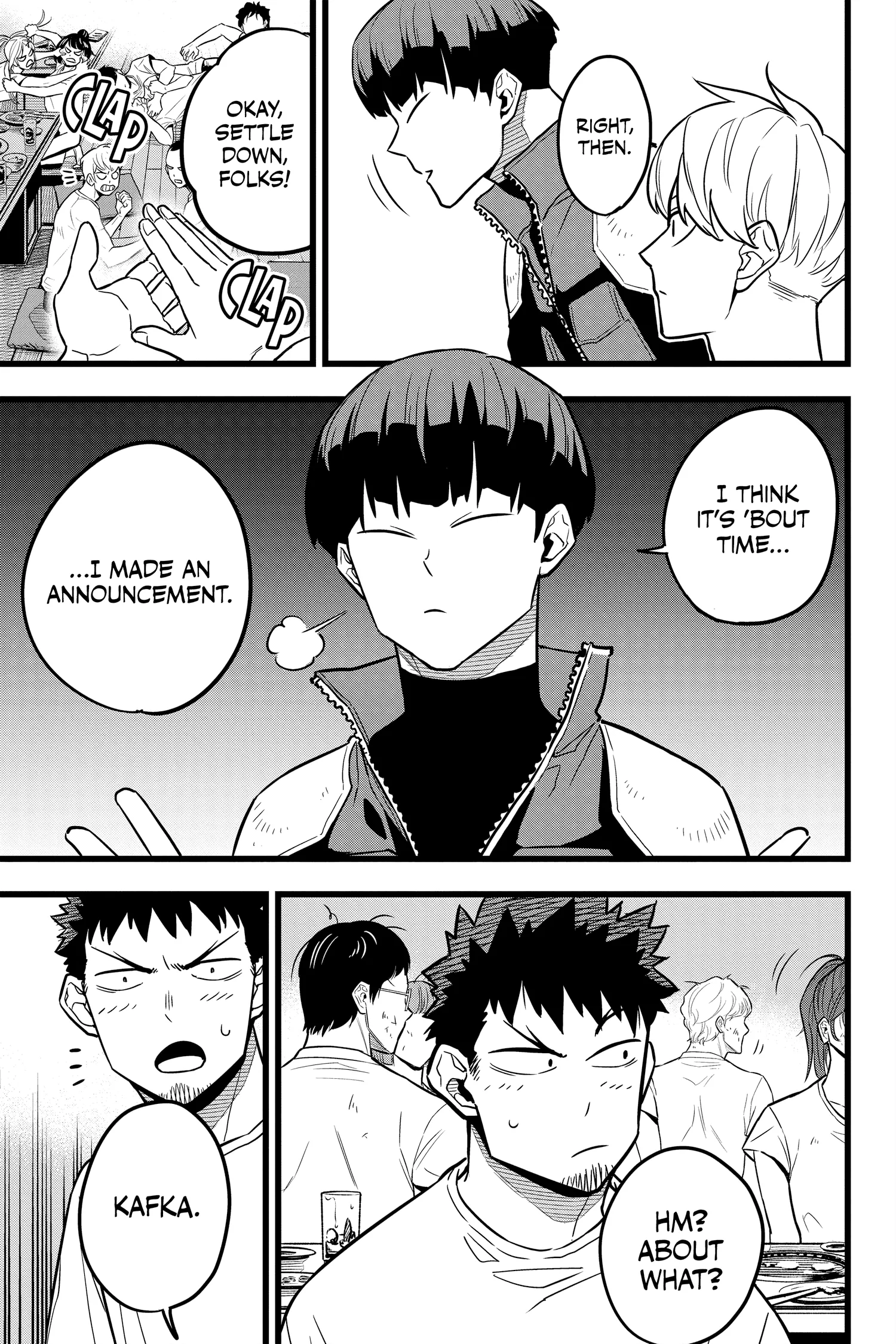 Kaiju No 8 Manga — Chapter Vol 3 — Page 98