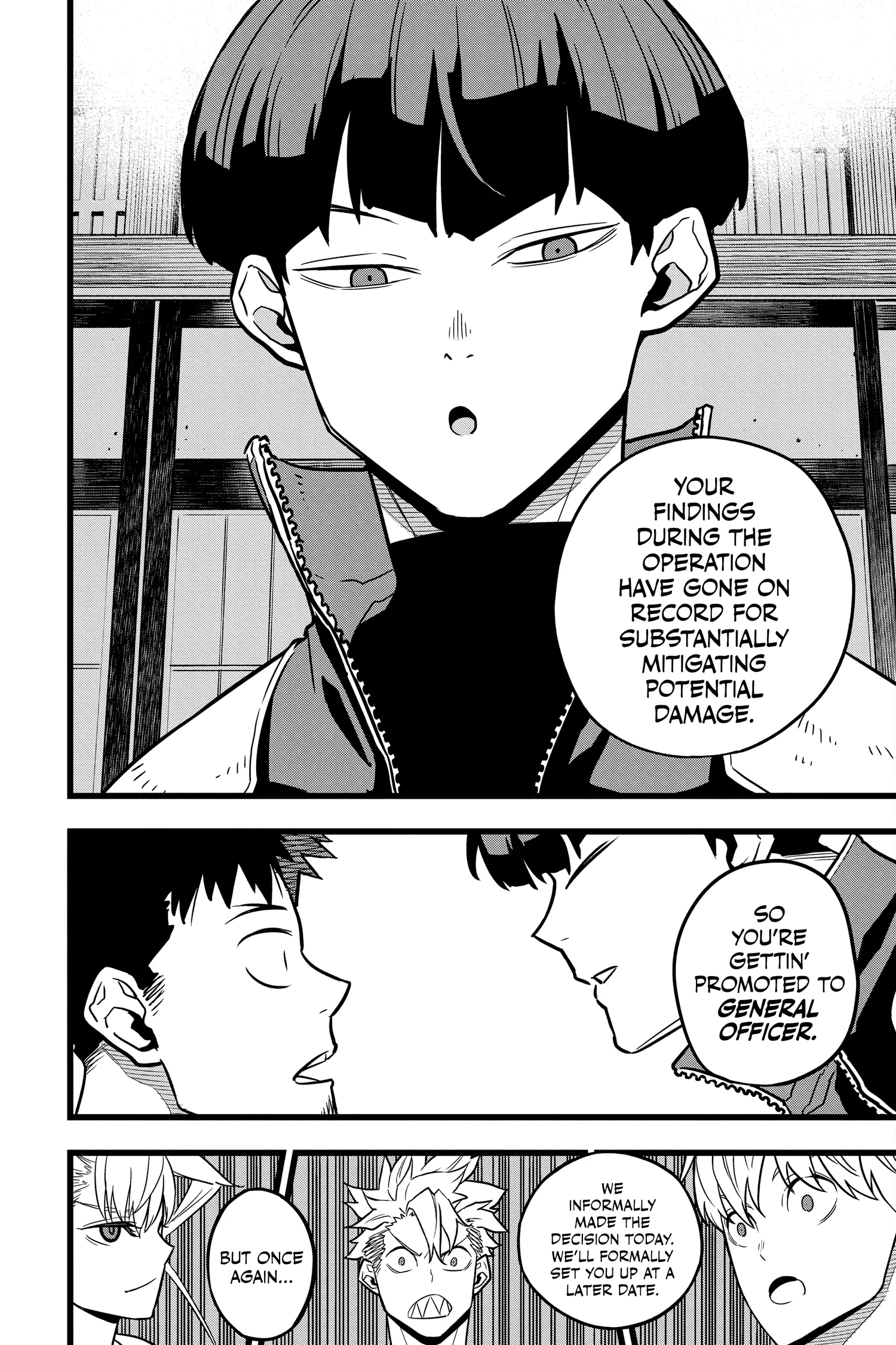 Kaiju No 8 Manga — Chapter Vol 3 — Page 99