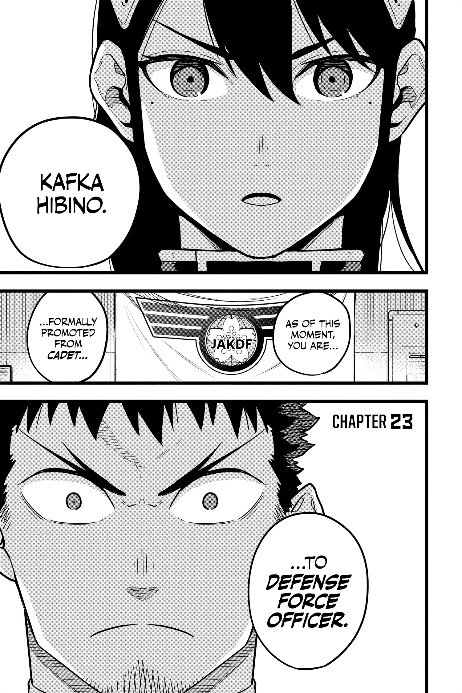Kaiju No 8 Manga — Chapter Vol 3 — Page 102