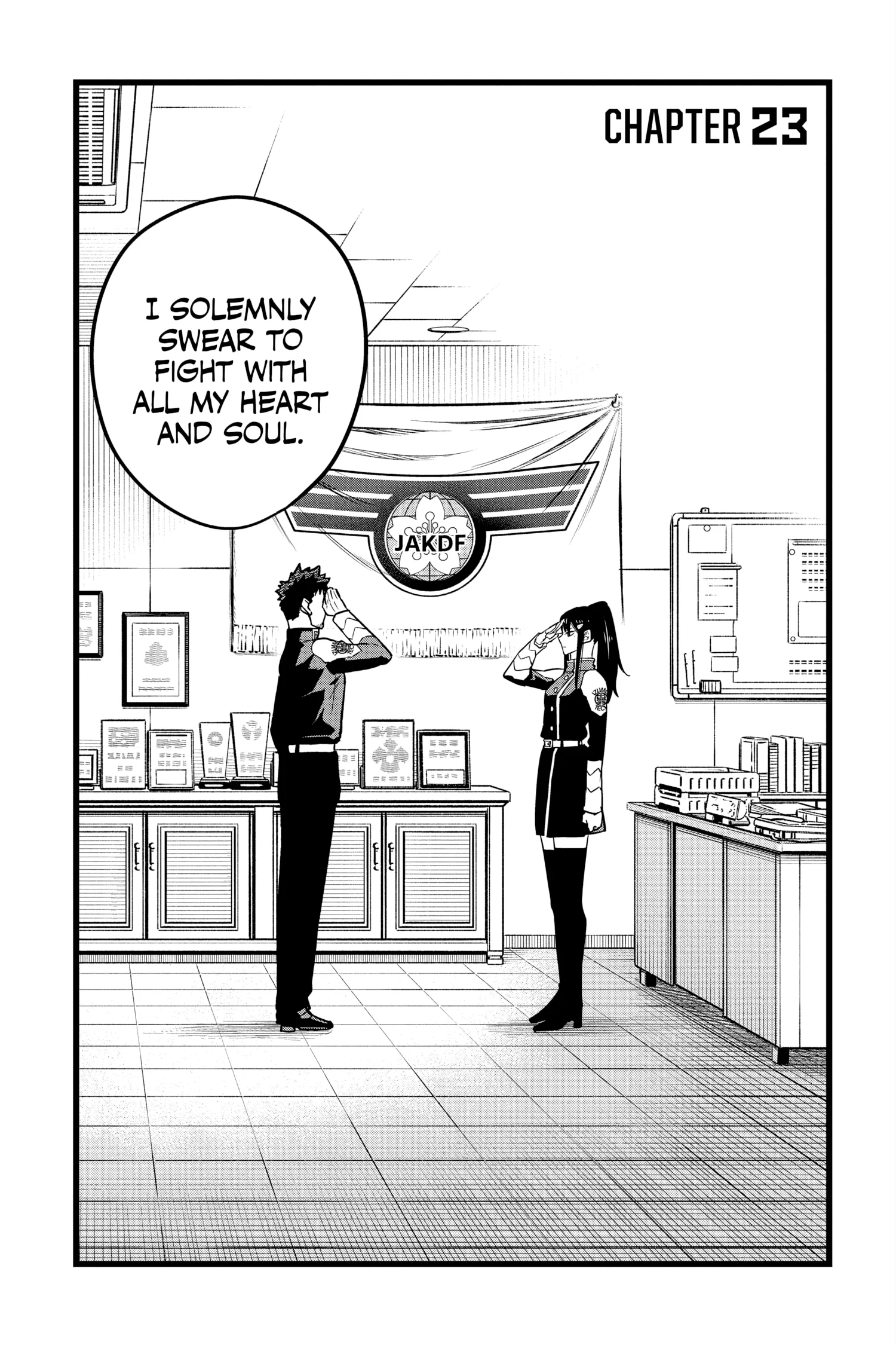 Kaiju No 8 Manga — Chapter Vol 3 — Page 103