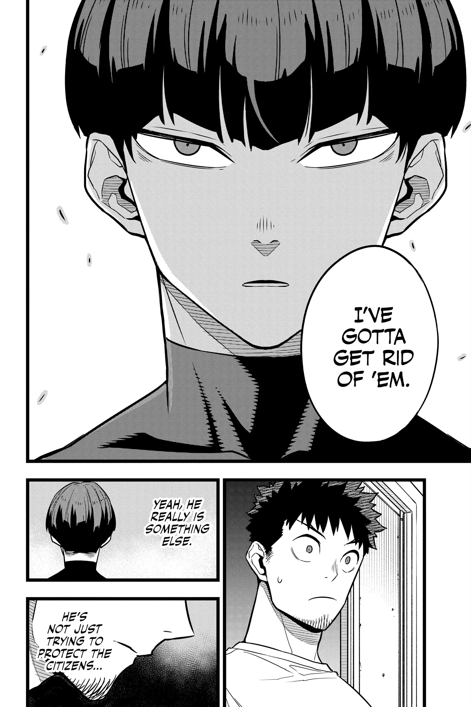Kaiju No 8 Manga — Chapter Vol 3 — Page 113