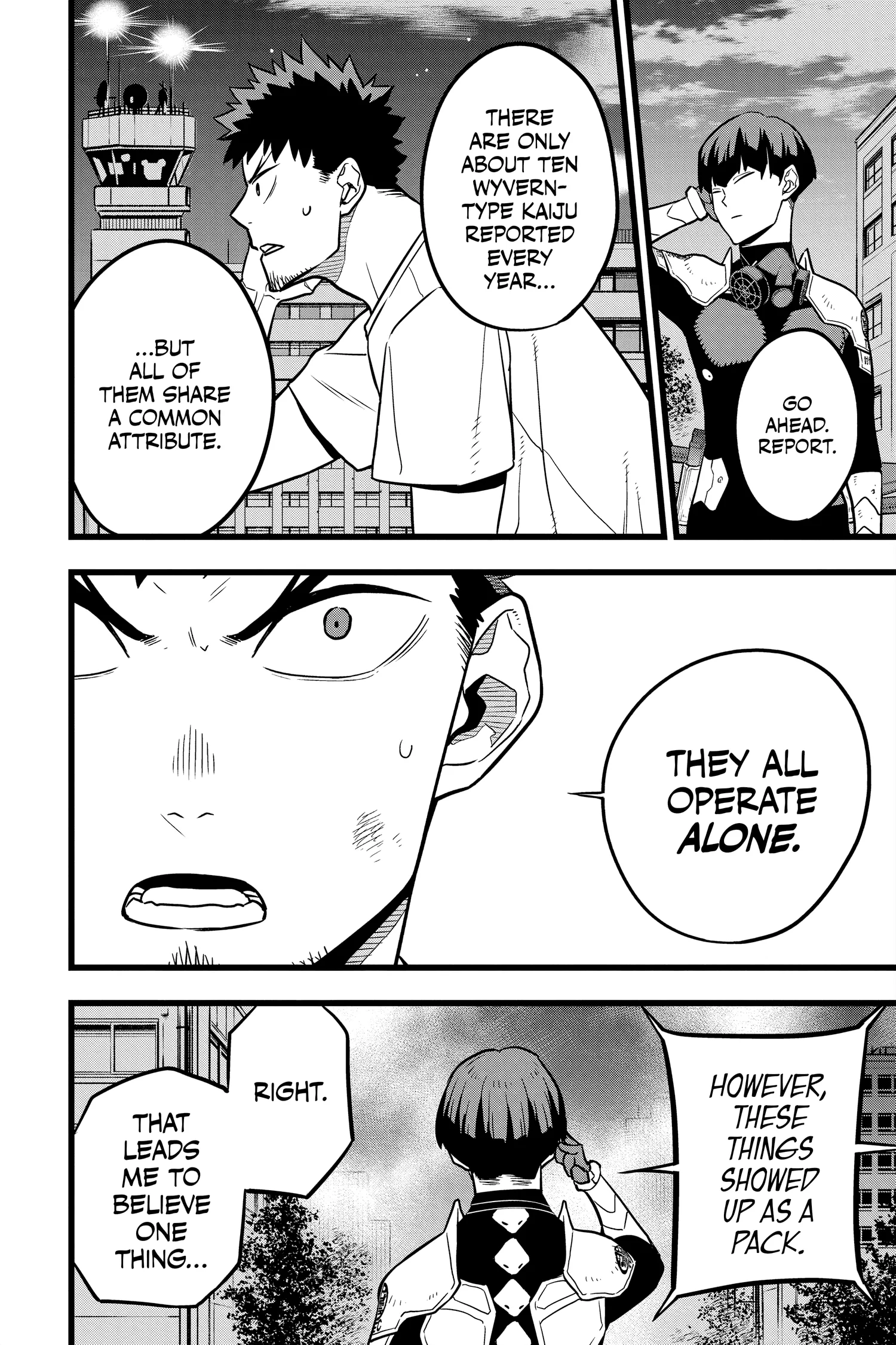 Kaiju No 8 Manga — Chapter Vol 3 — Page 131