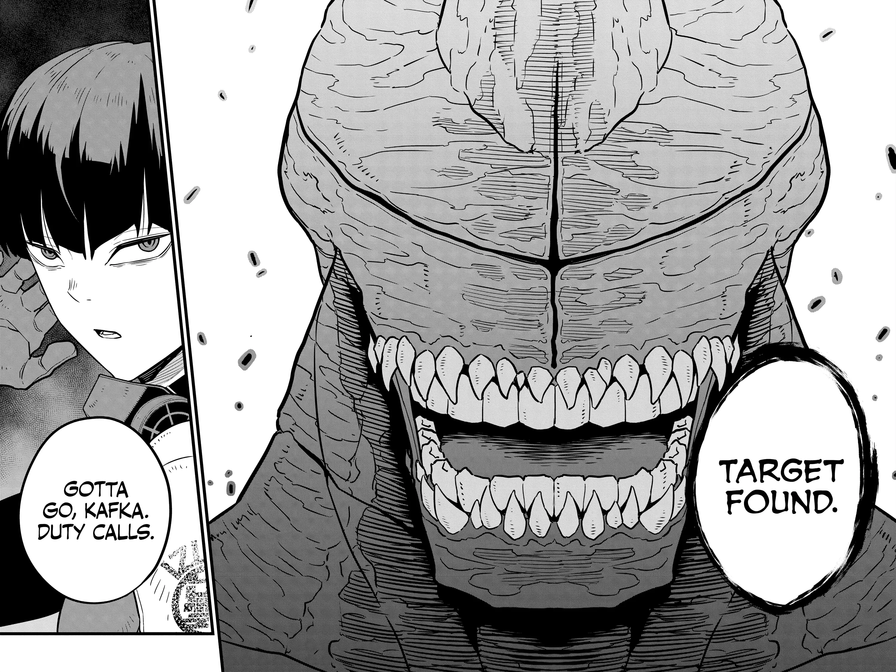 Kaiju No 8 Manga — Chapter Vol 3 — Page 133