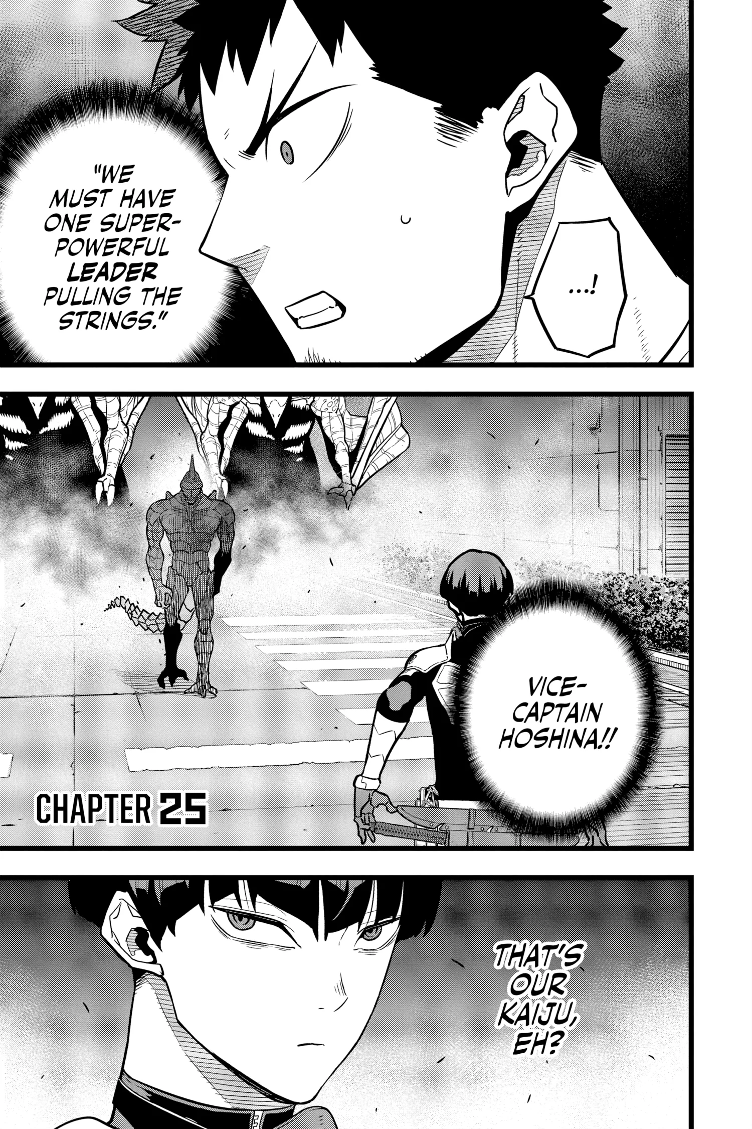 Kaiju No 8 Manga — Chapter Vol 3 — Page 137