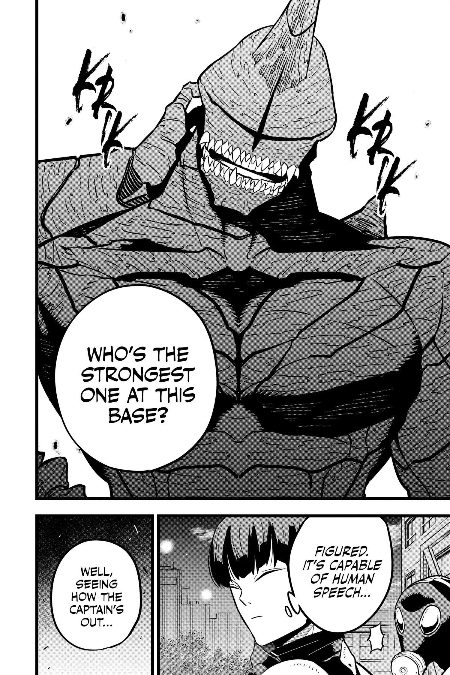 Kaiju No 8 Manga — Chapter Vol 3 — Page 138
