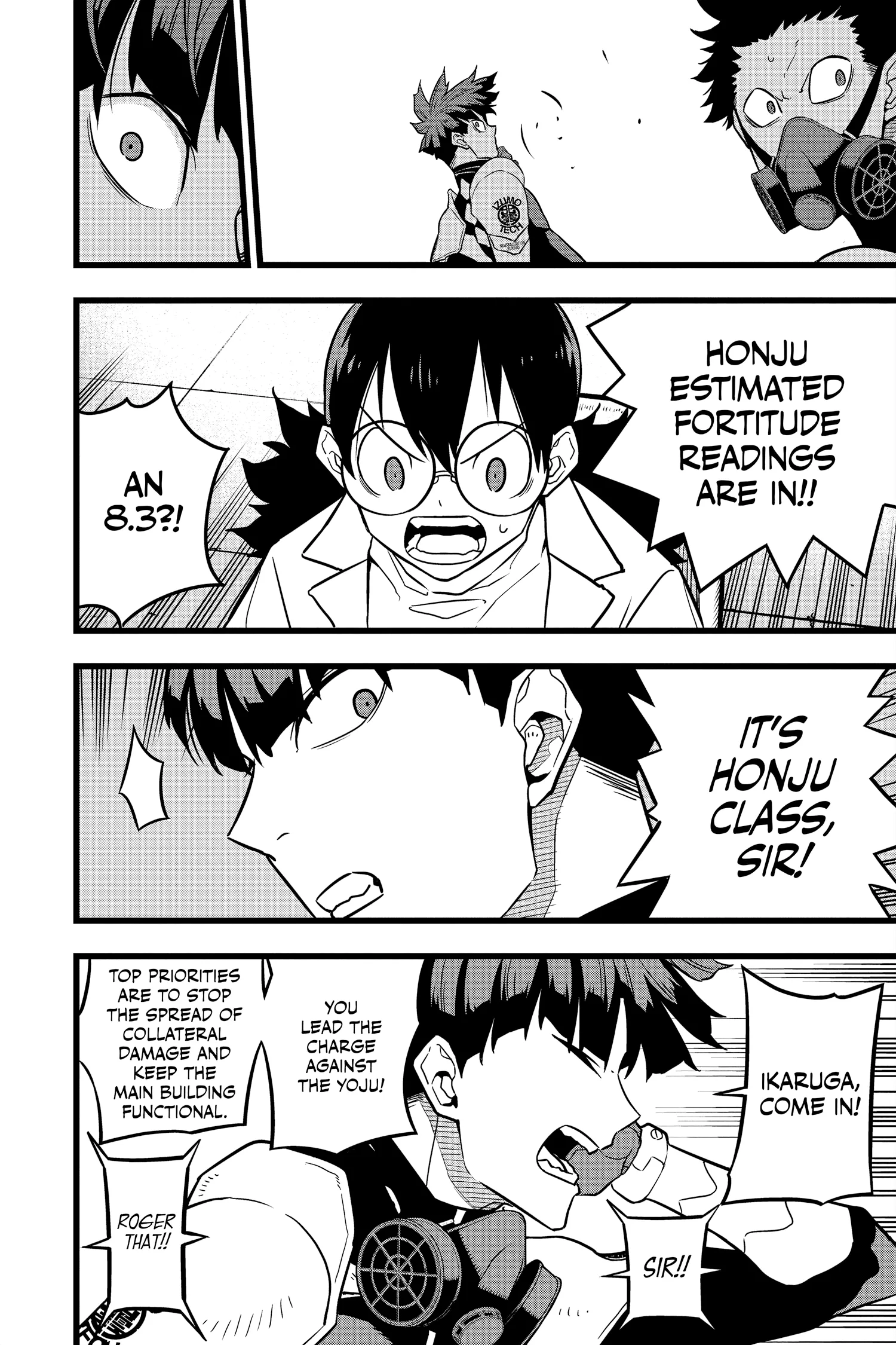Kaiju No 8 Manga — Chapter Vol 3 — Page 142