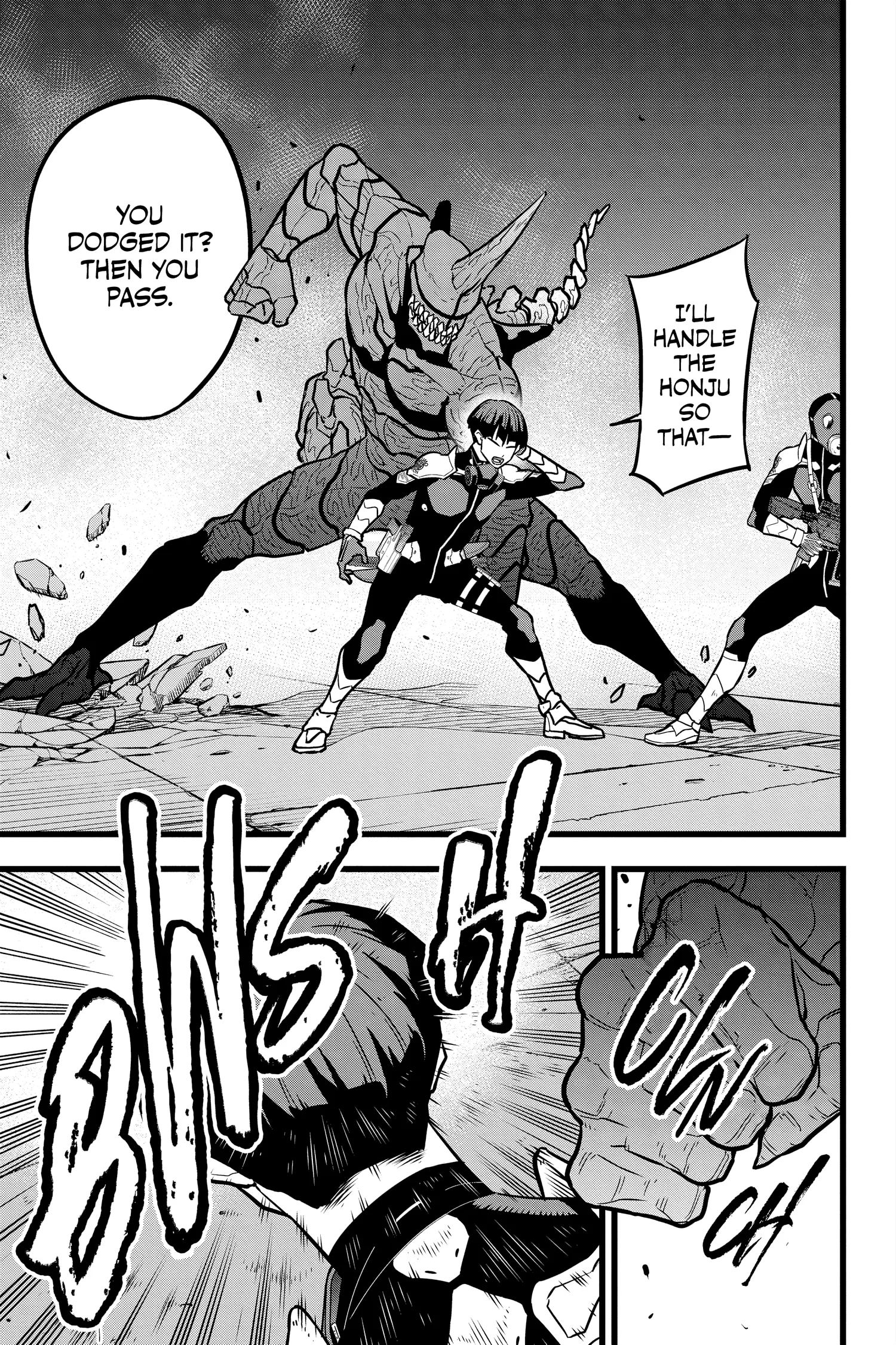 Kaiju No 8 Manga — Chapter Vol 3 — Page 143