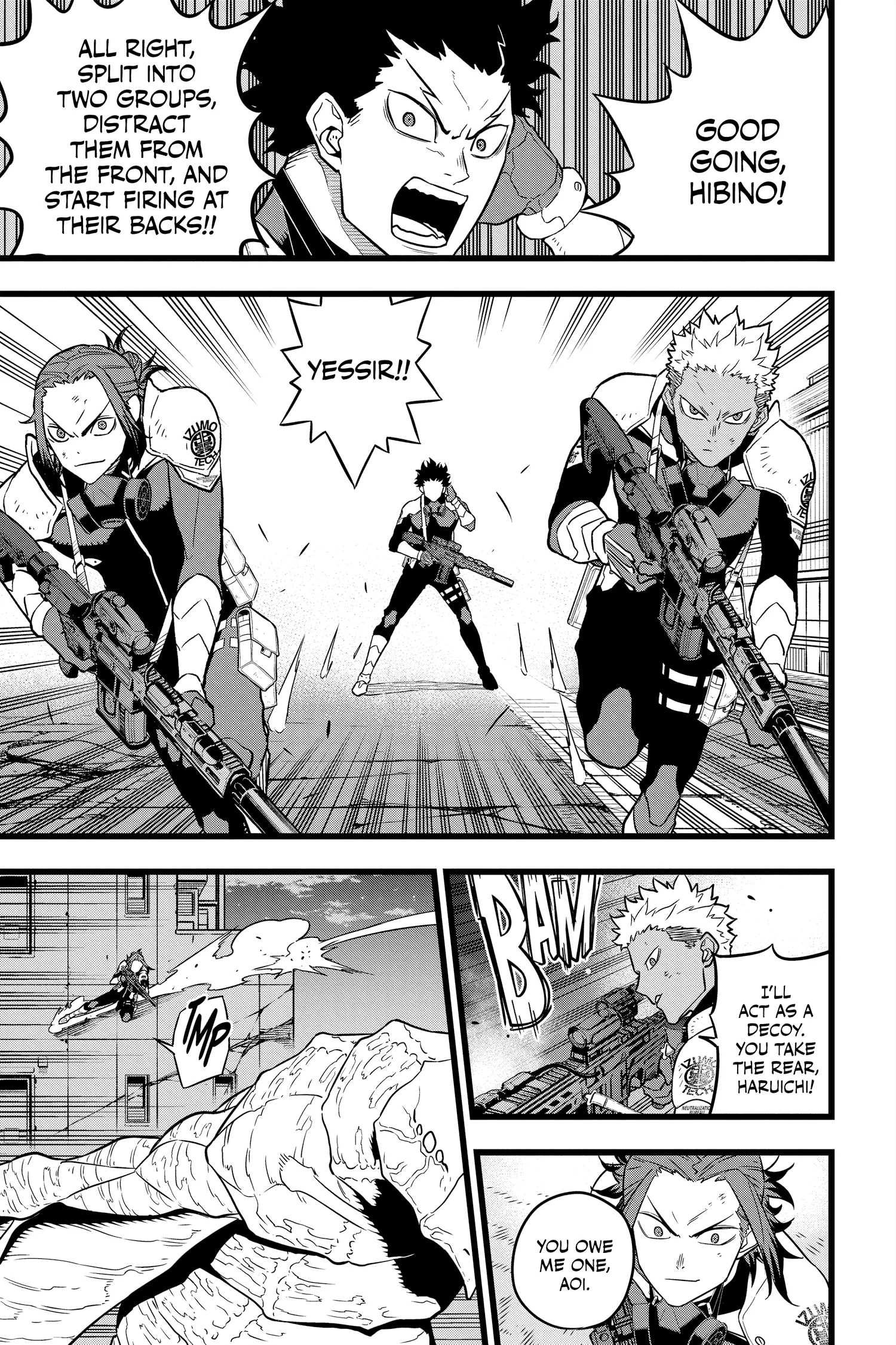 Kaiju No 8 Manga — Chapter Vol 3 — Page 151