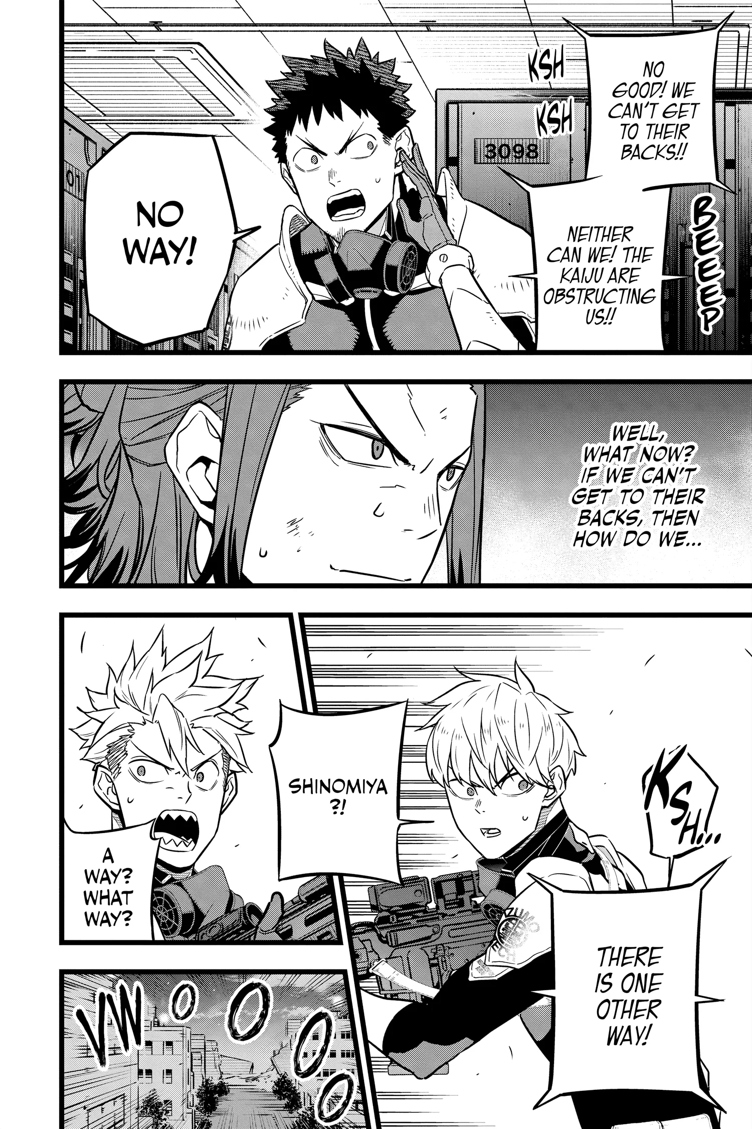 Kaiju No 8 Manga — Chapter Vol 3 — Page 154