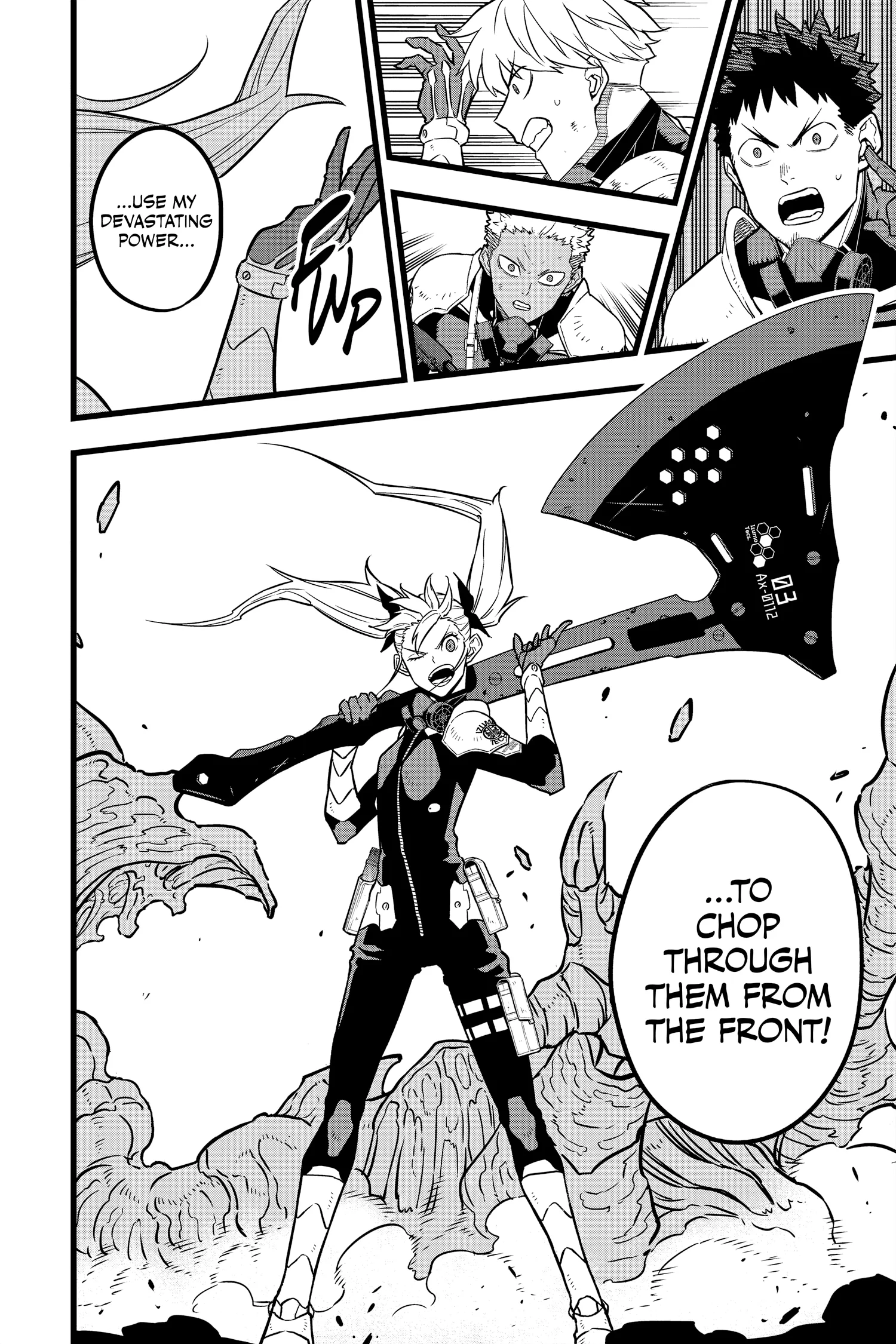 Kaiju No 8 Manga — Chapter Vol 3 — Page 157
