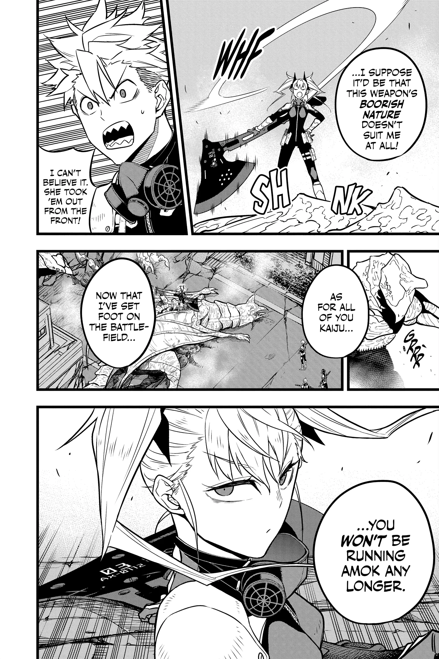Kaiju No 8 Manga — Chapter Vol 3 — Page 161