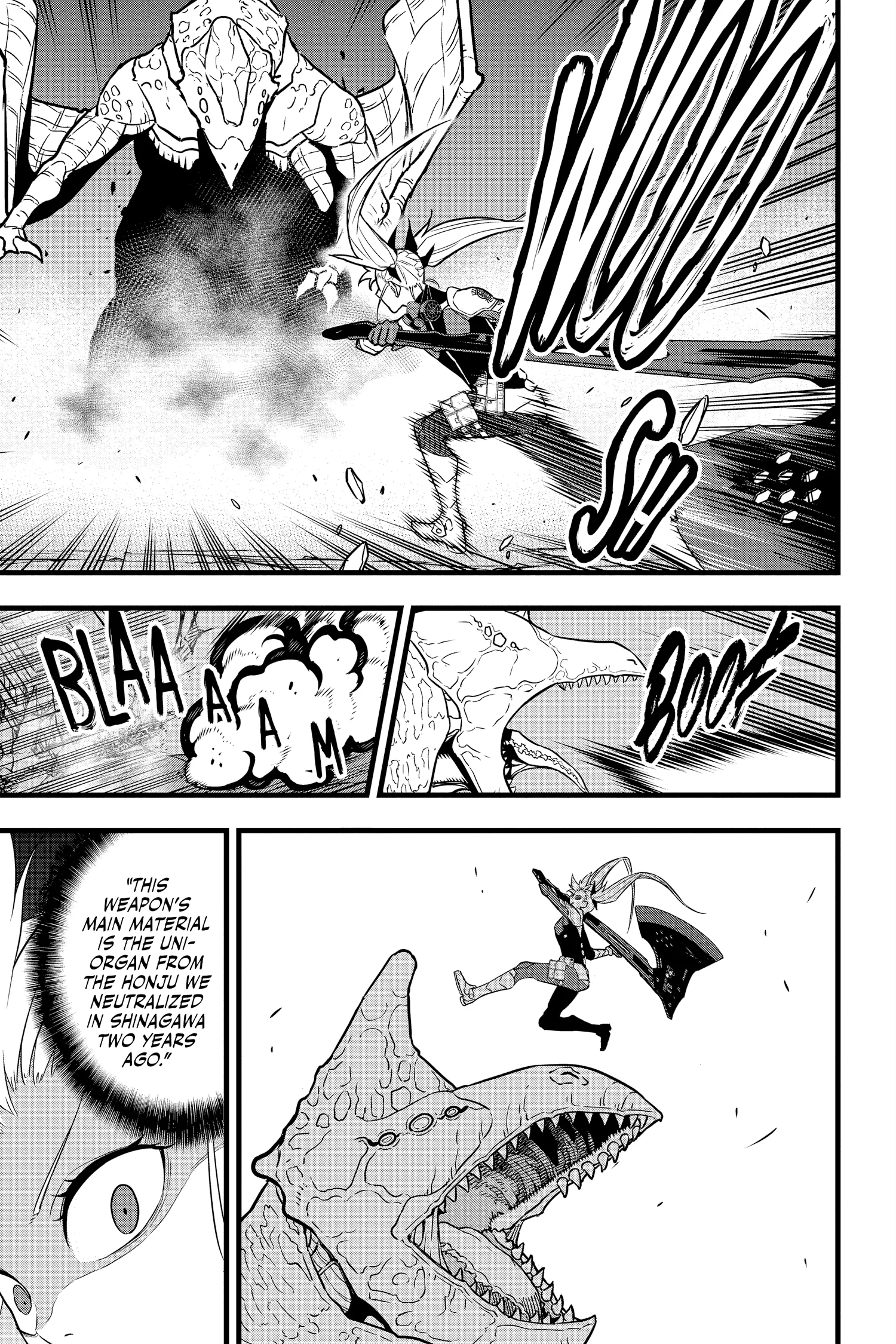 Kaiju No 8 Manga — Chapter Vol 3 — Page 162
