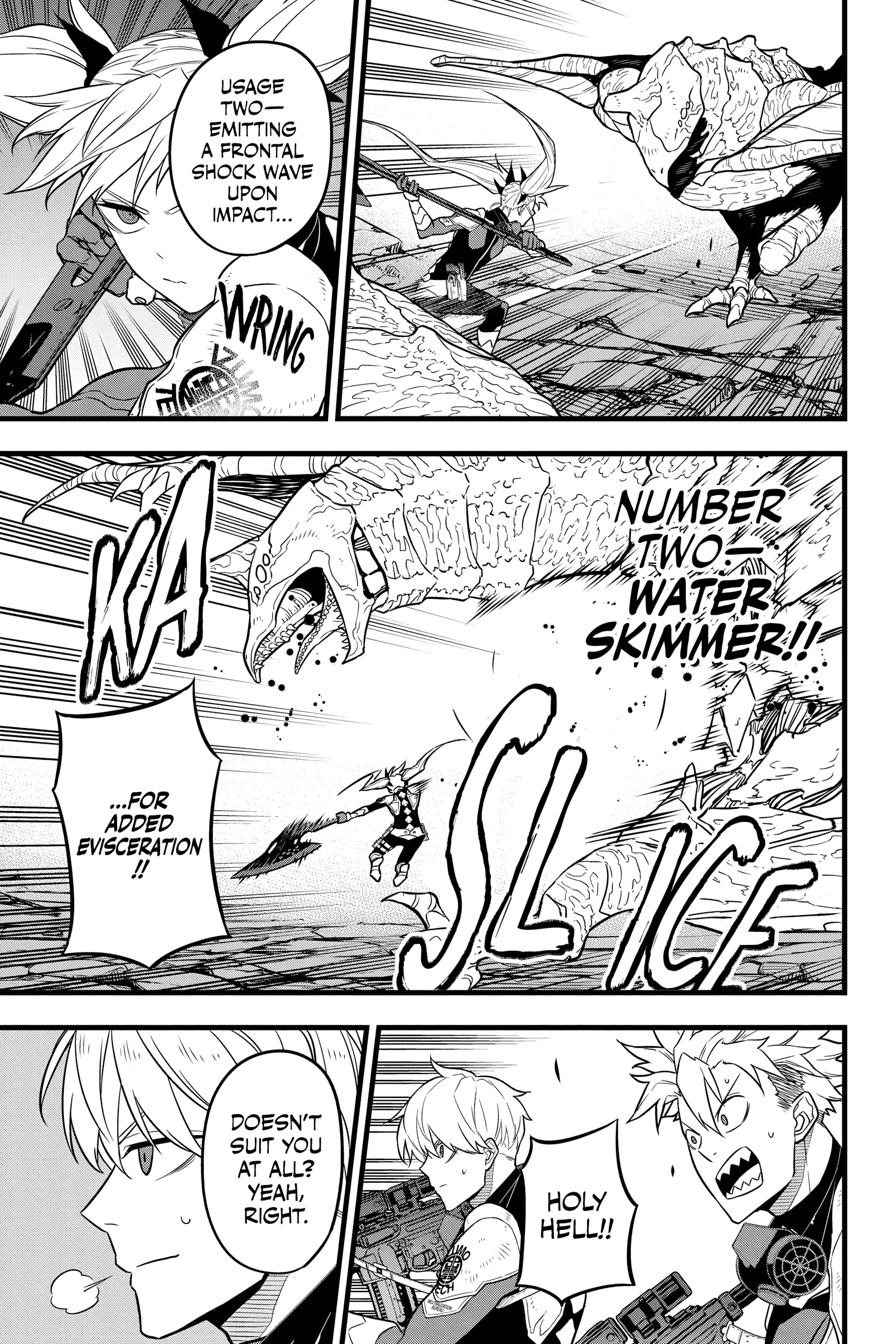 Kaiju No 8 Manga — Chapter Vol 3 — Page 164