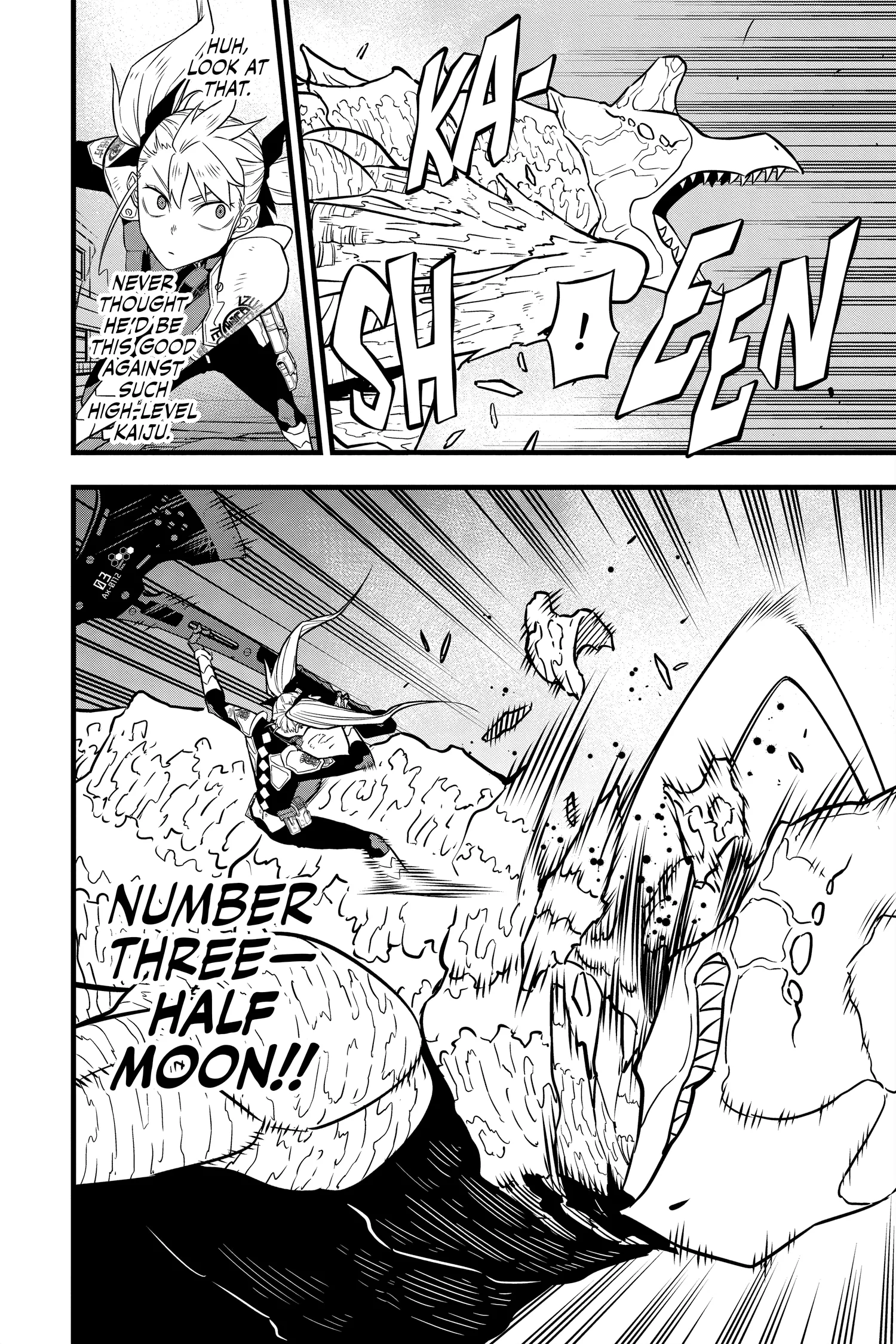 Kaiju No 8 Manga — Chapter Vol 3 — Page 167