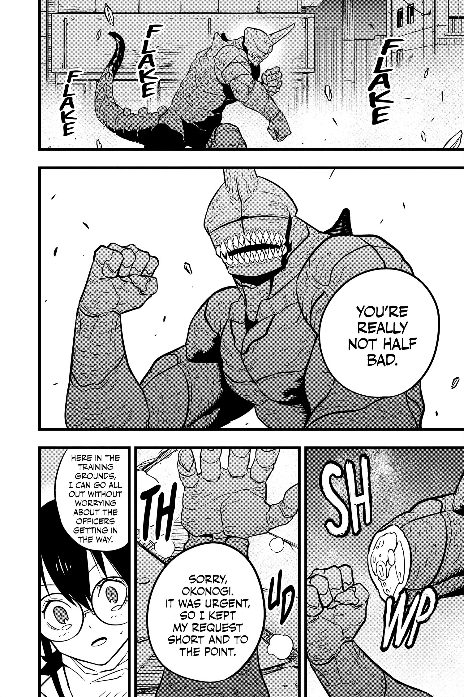 Kaiju No 8 Manga — Chapter Vol 3 — Page 175