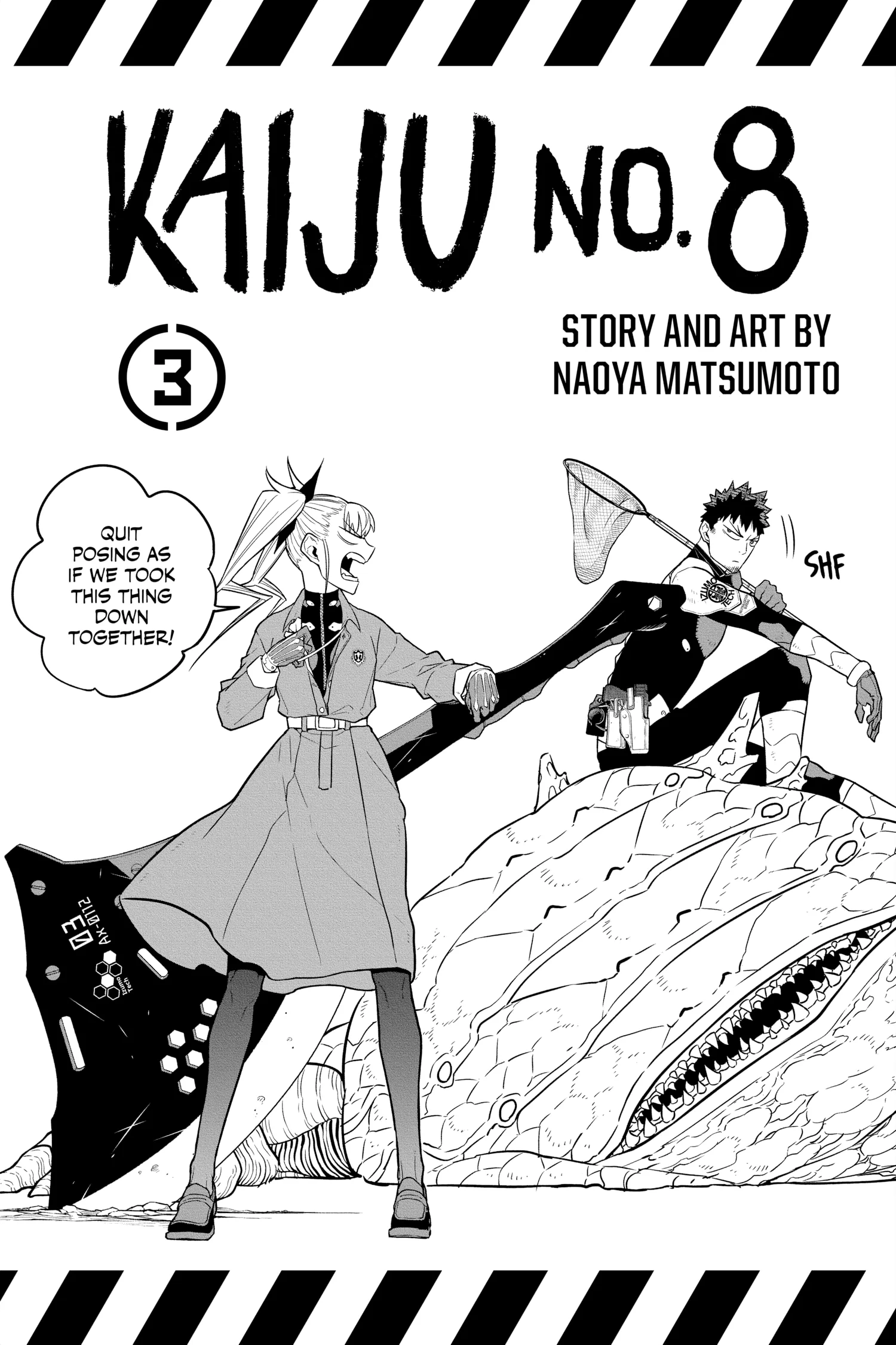 Kaiju No 8 Manga — Chapter Vol 3 — Page 177