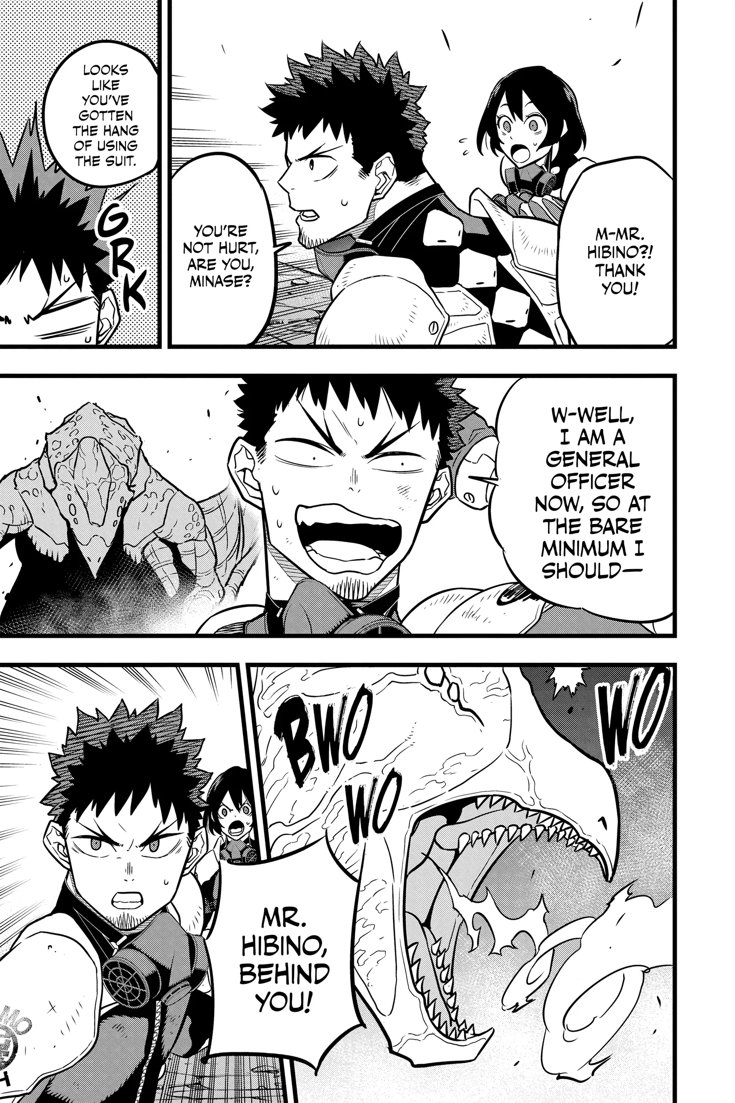 Kaiju No 8 Manga — Chapter Vol 4 — Page 8