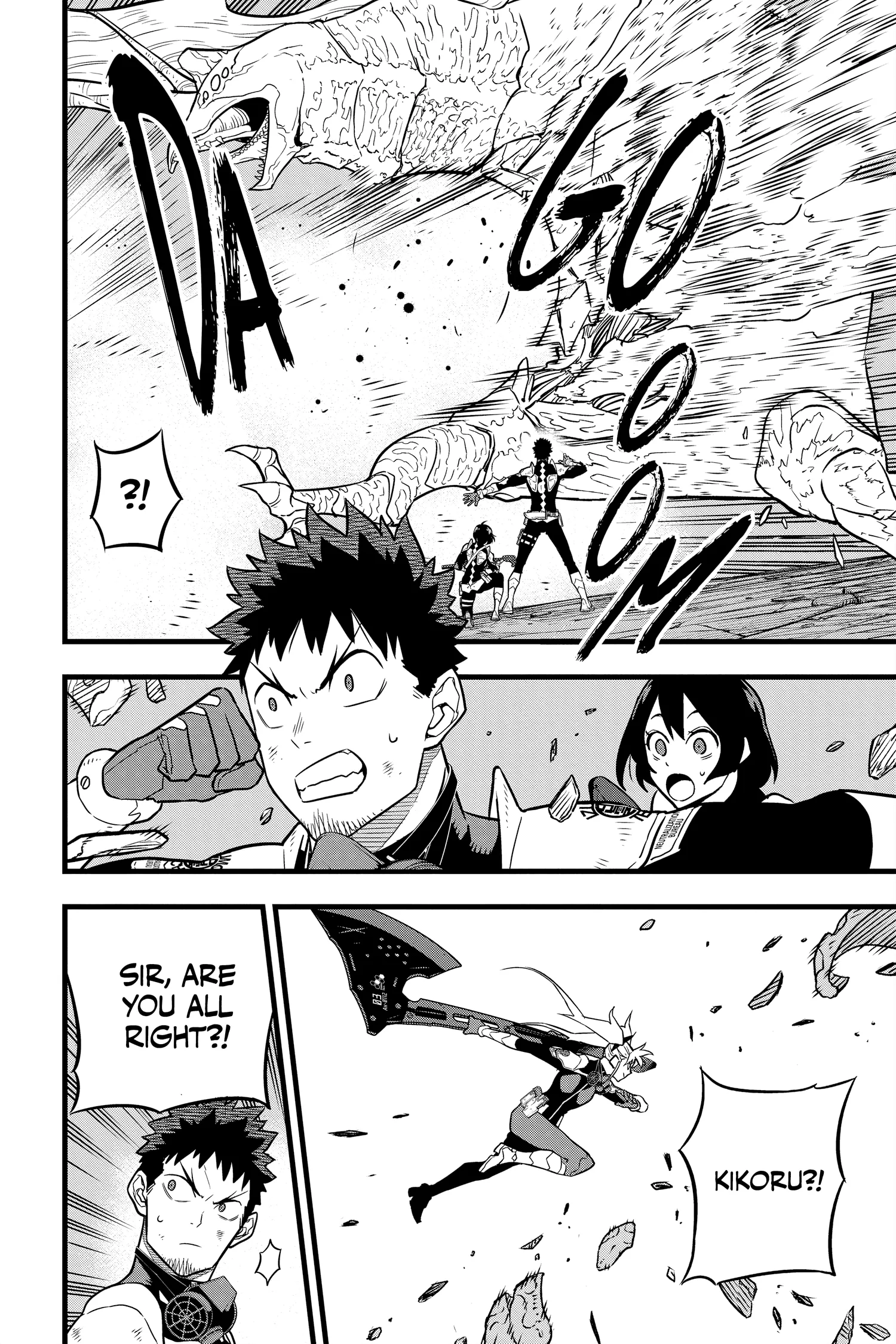 Kaiju No 8 Manga — Chapter Vol 4 — Page 9