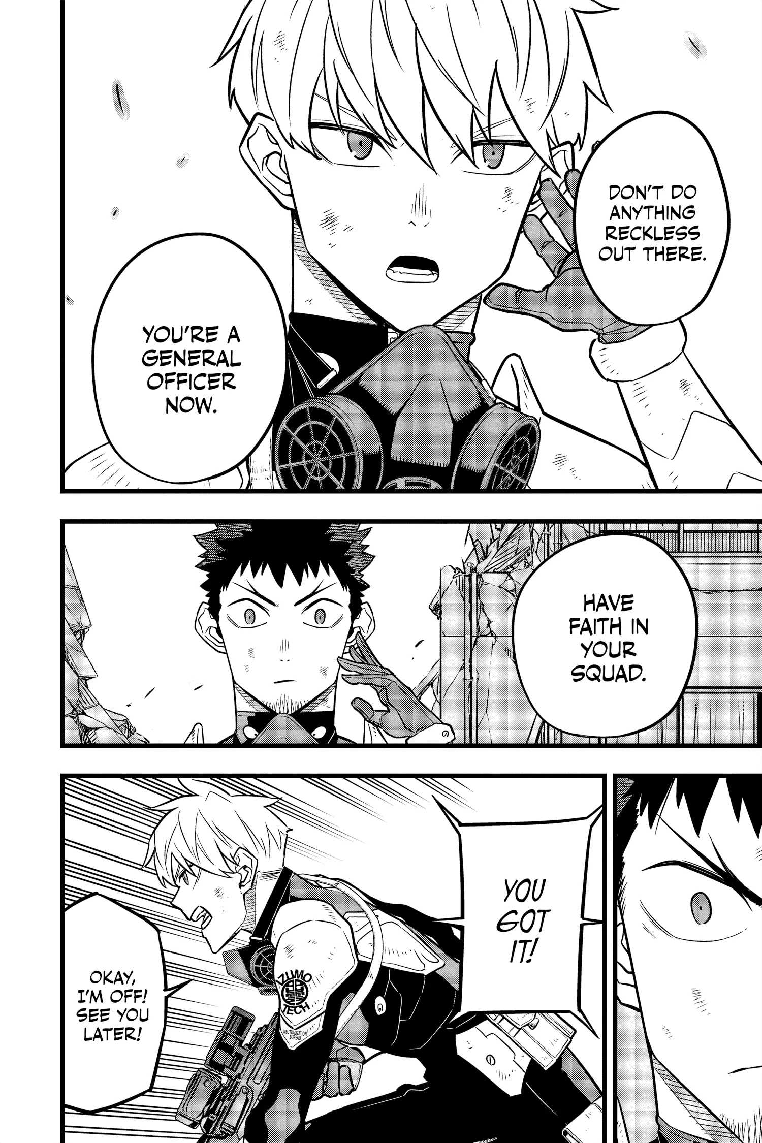 Kaiju No 8 Manga — Chapter Vol 4 — Page 11
