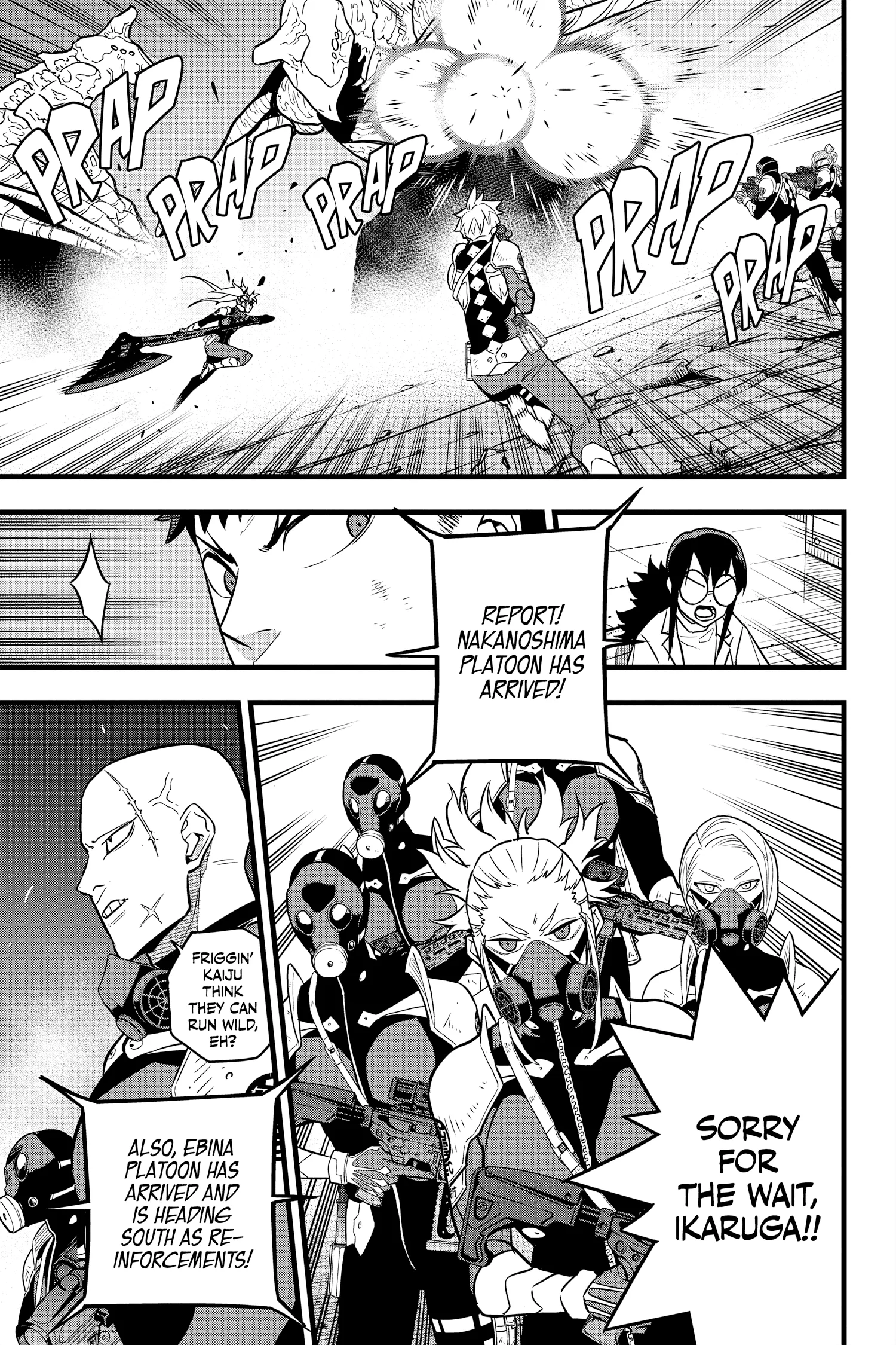 Kaiju No 8 Manga — Chapter Vol 4 — Page 12