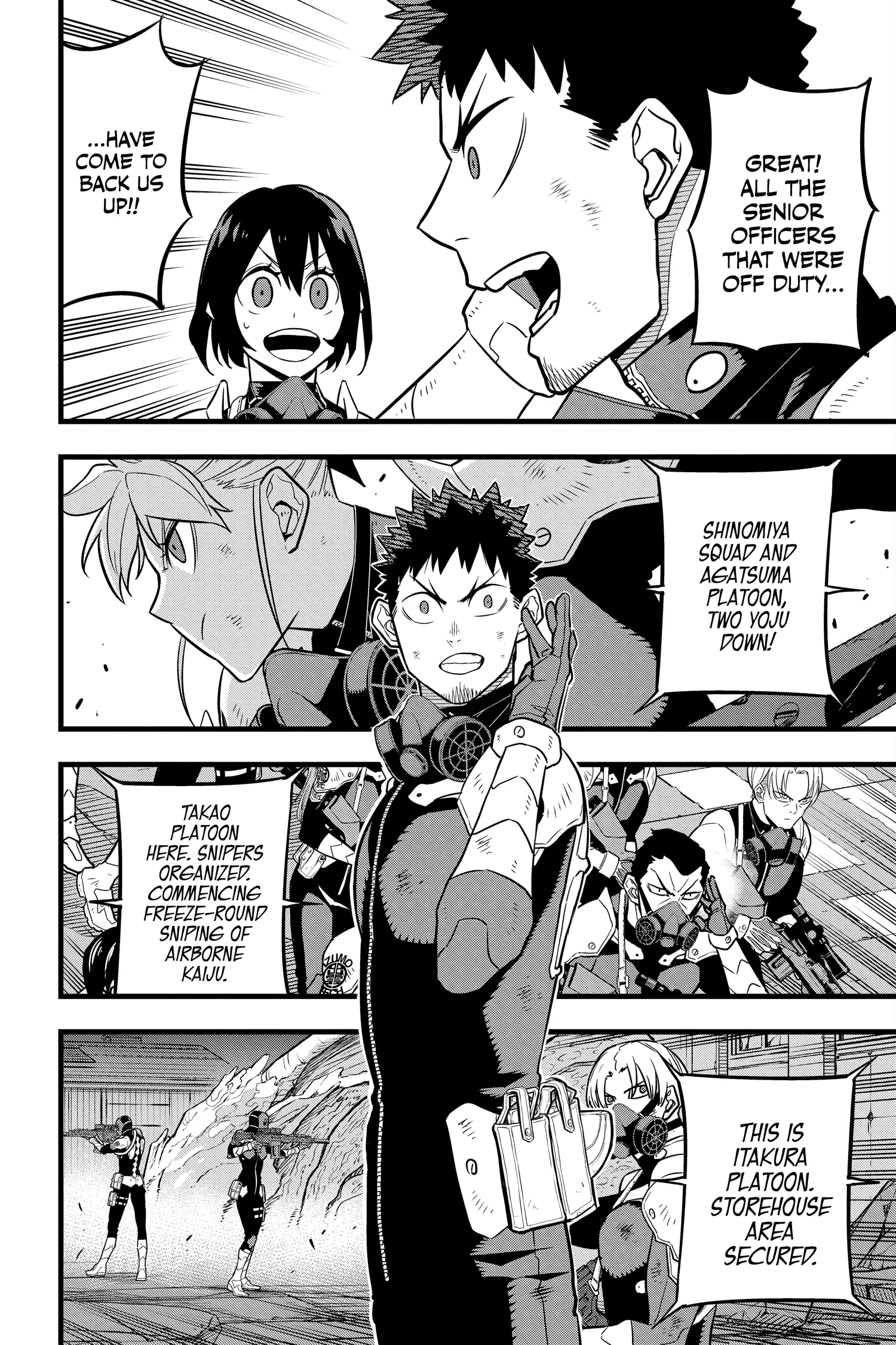 Kaiju No 8 Manga — Chapter Vol 4 — Page 13