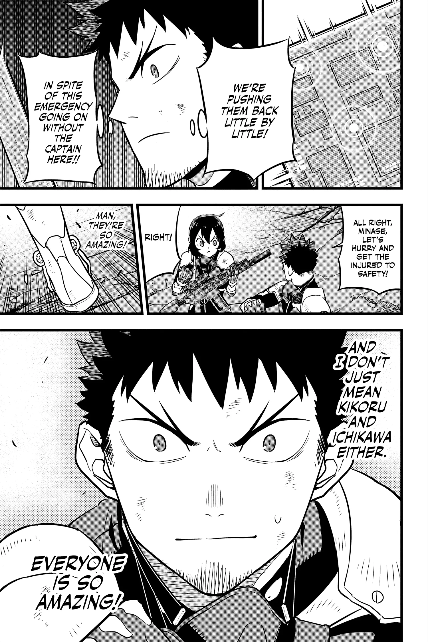 Kaiju No 8 Manga — Chapter Vol 4 — Page 14