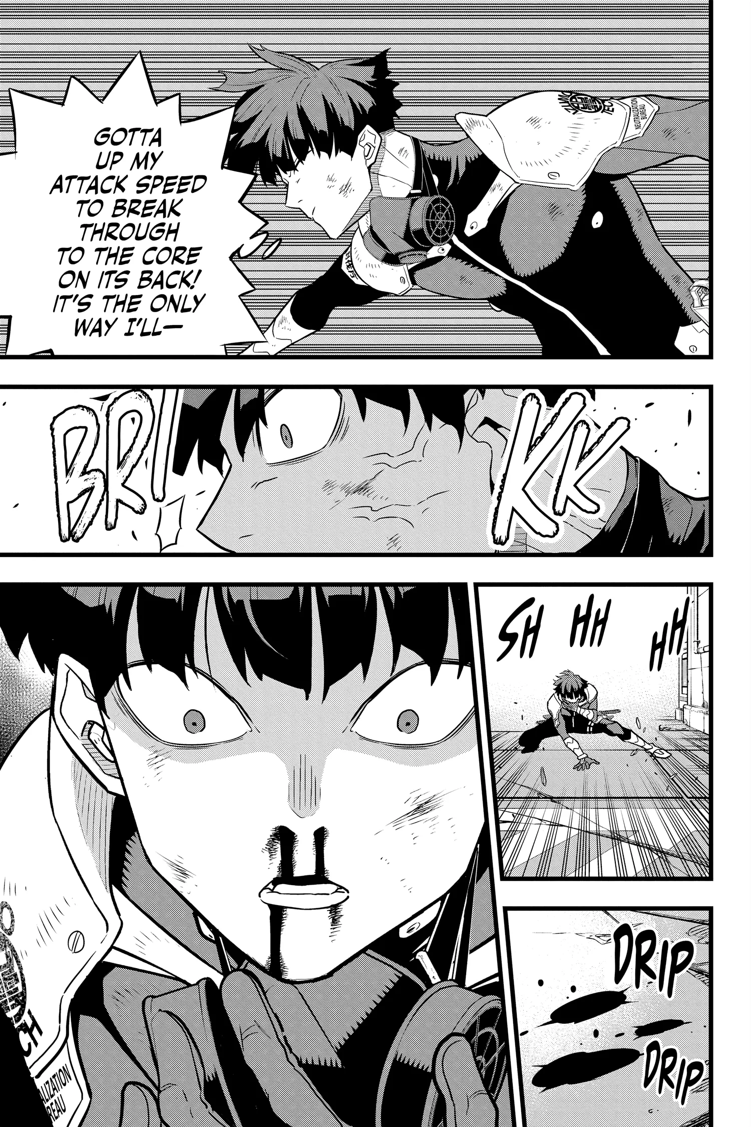 Kaiju No 8 Manga — Chapter Vol 4 — Page 35