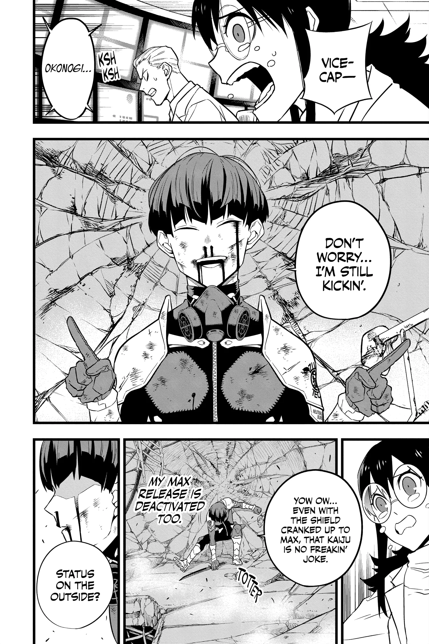 Kaiju No 8 Manga — Chapter Vol 4 — Page 45