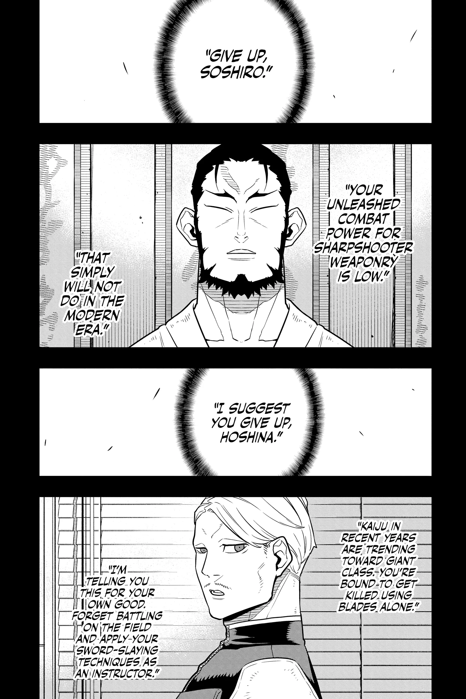 Kaiju No 8 Manga — Chapter Vol 4 — Page 49