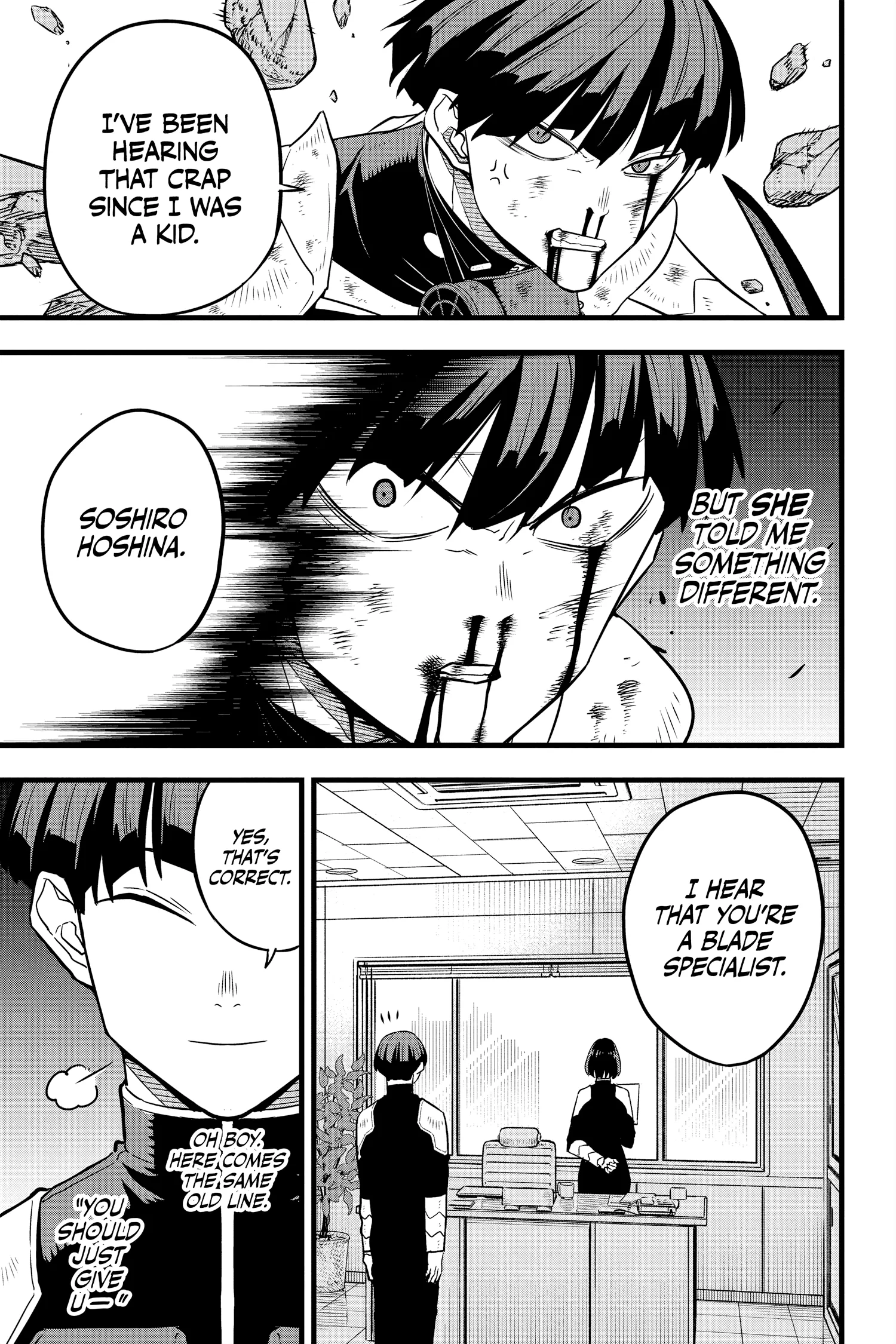 Kaiju No 8 Manga — Chapter Vol 4 — Page 50