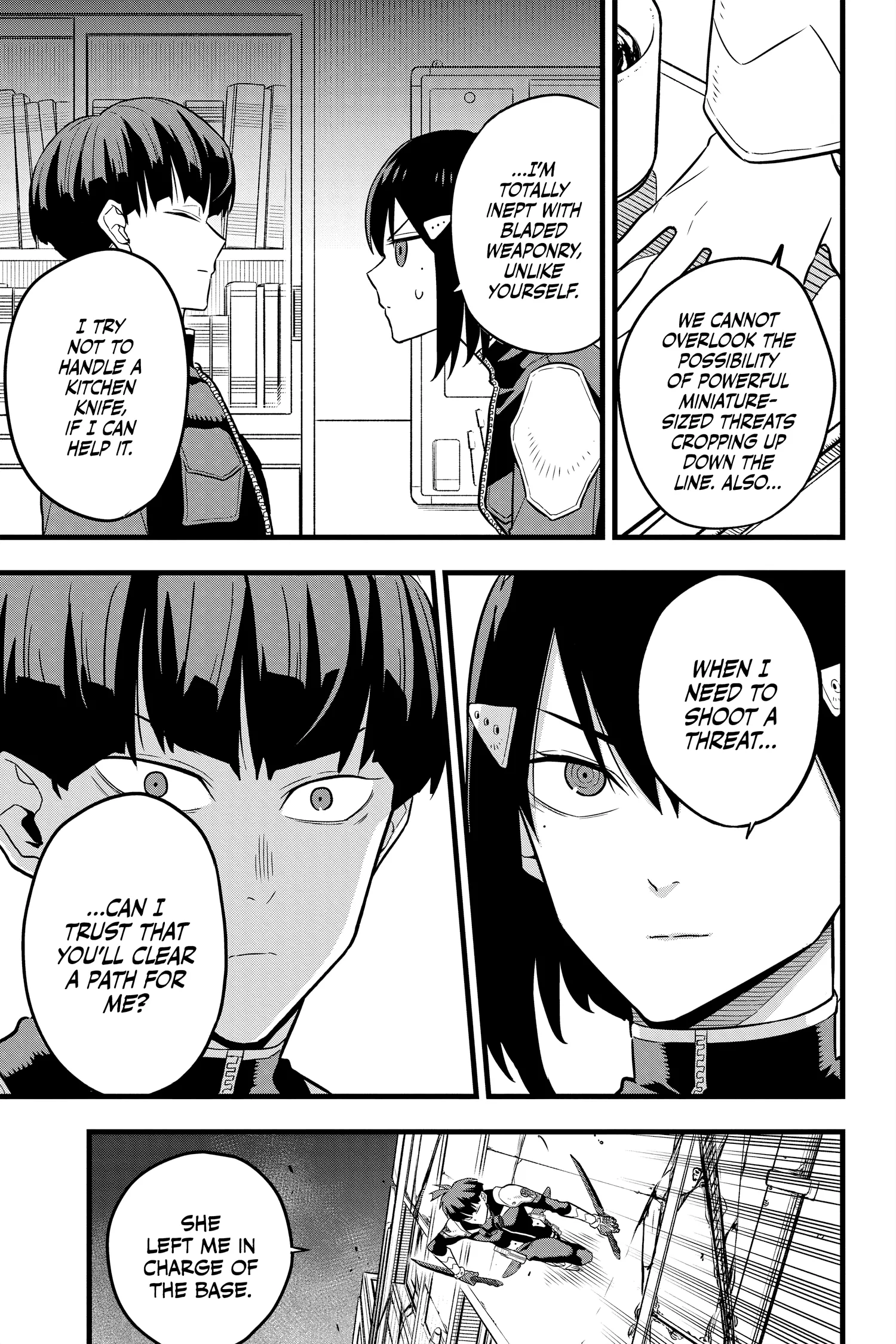 Kaiju No 8 Manga — Chapter Vol 4 — Page 52