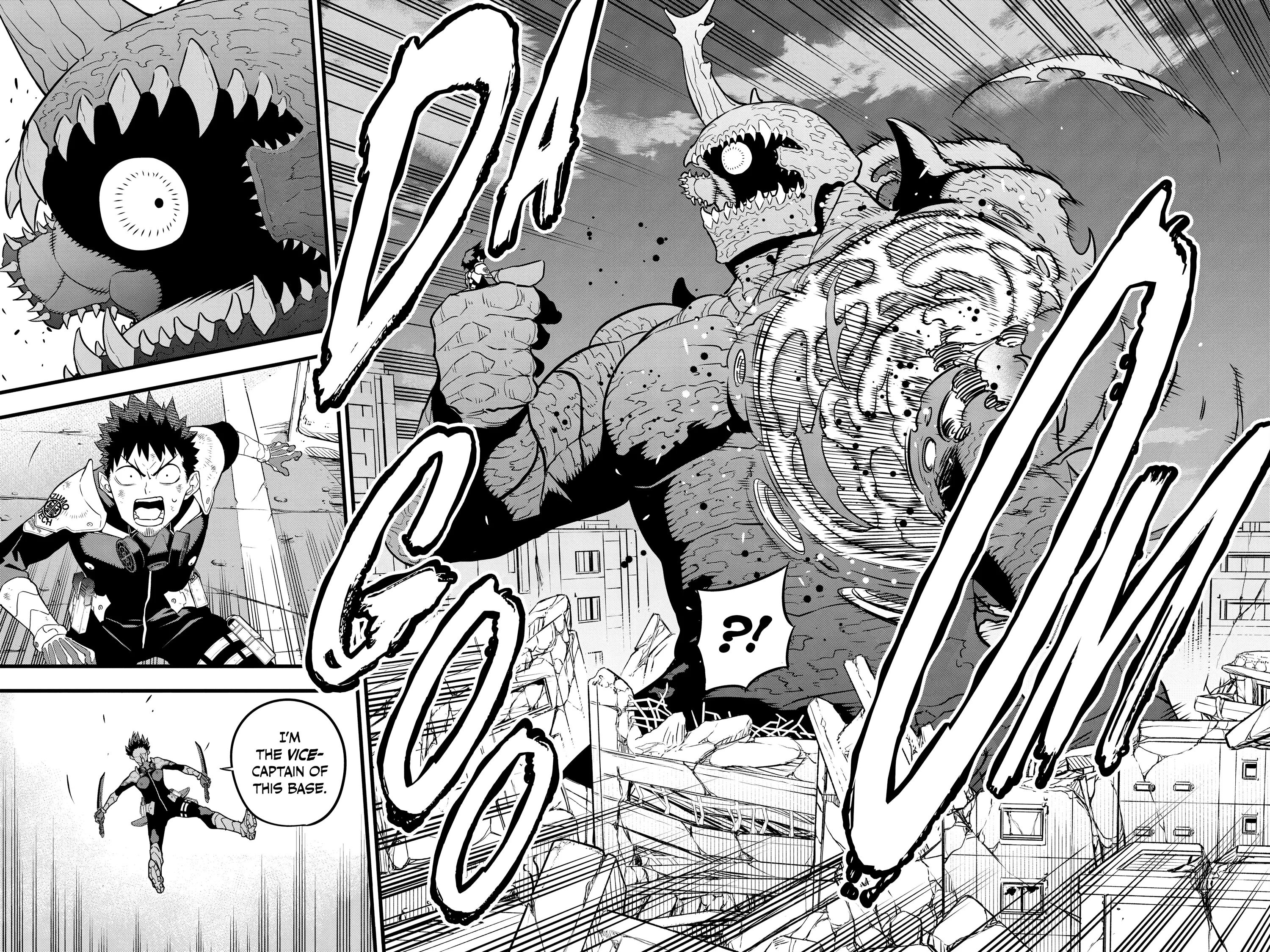 Kaiju No 8 Manga — Chapter Vol 4 — Page 60