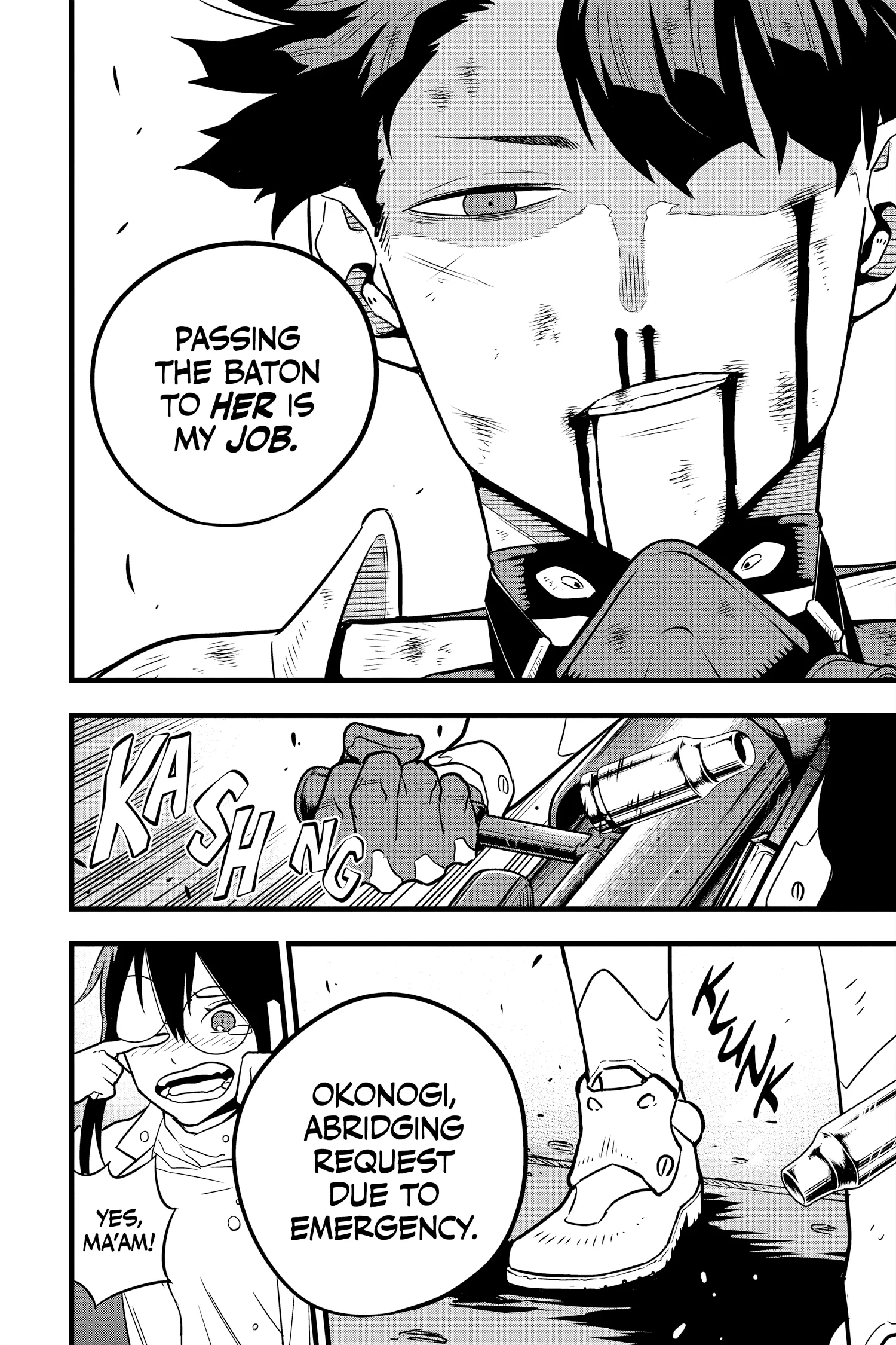 Kaiju No 8 Manga — Chapter Vol 4 — Page 61