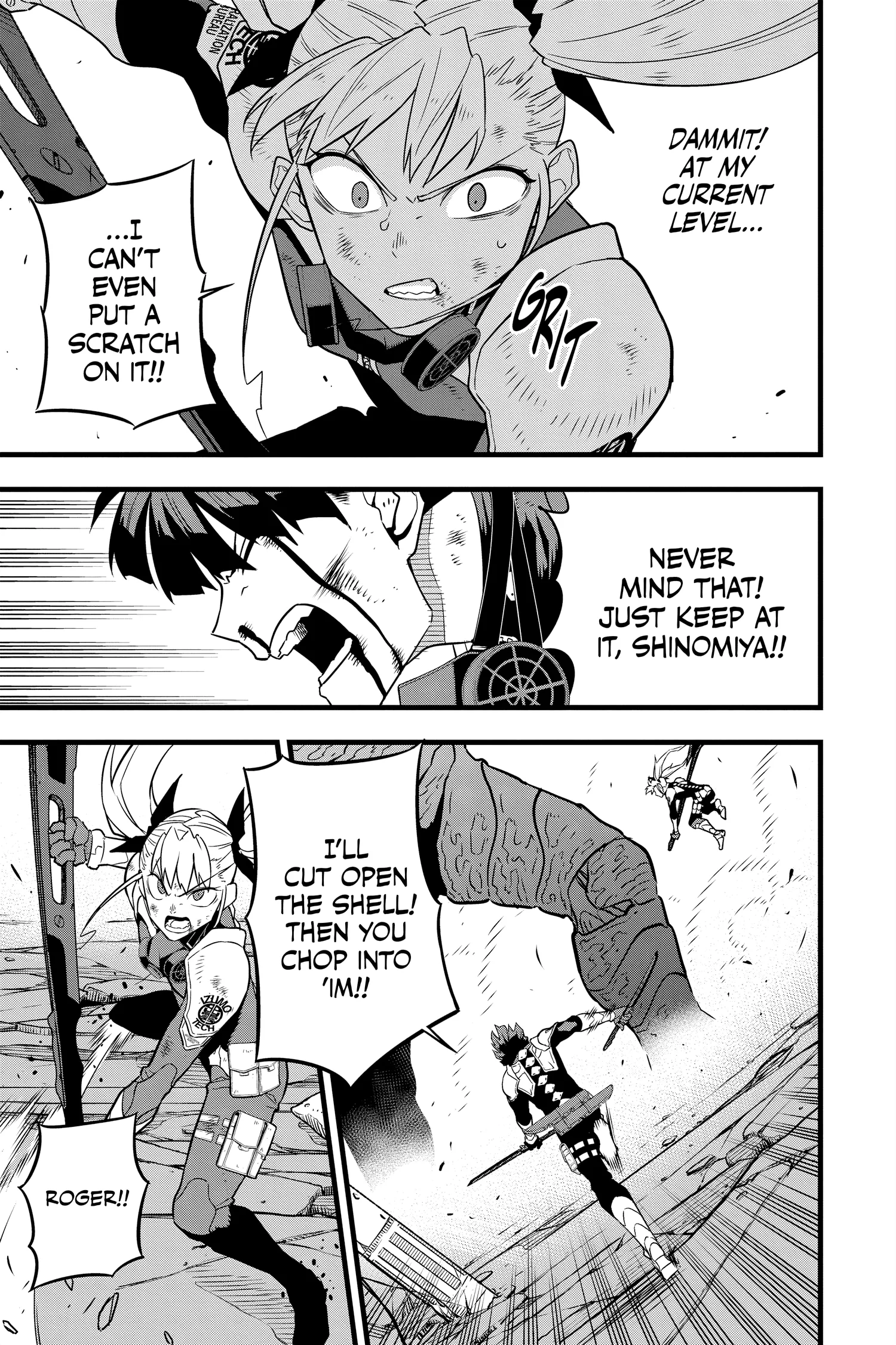 Kaiju No 8 Manga — Chapter Vol 4 — Page 72