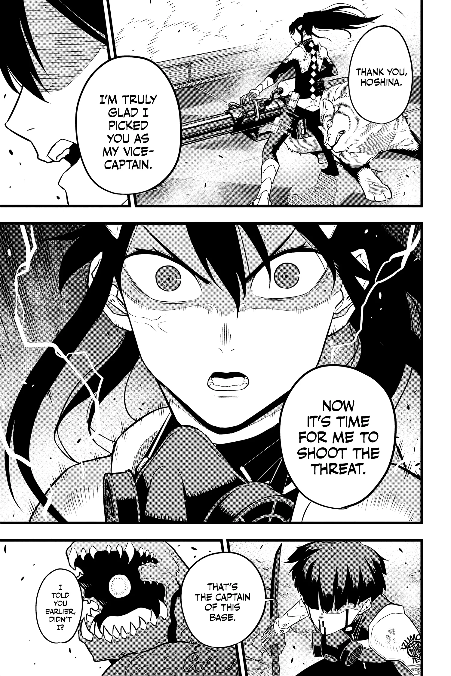 Kaiju No 8 Manga — Chapter Vol 4 — Page 78