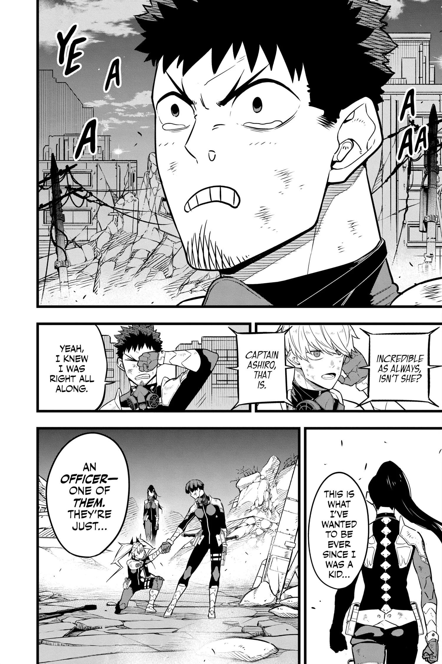 Kaiju No 8 Manga — Chapter Vol 4 — Page 84
