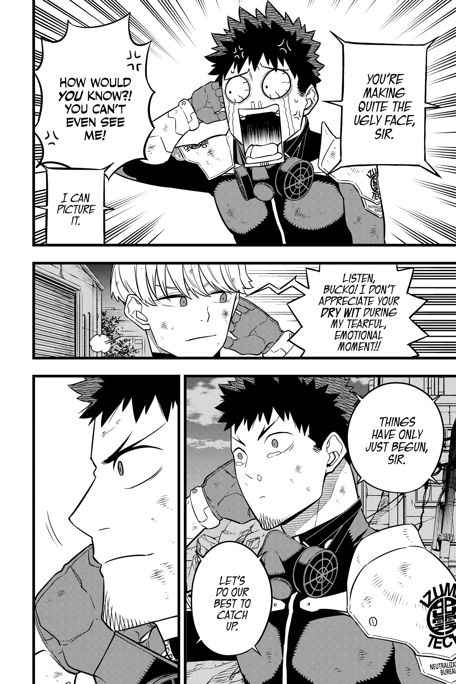 Kaiju No 8 Manga — Chapter Vol 4 — Page 86