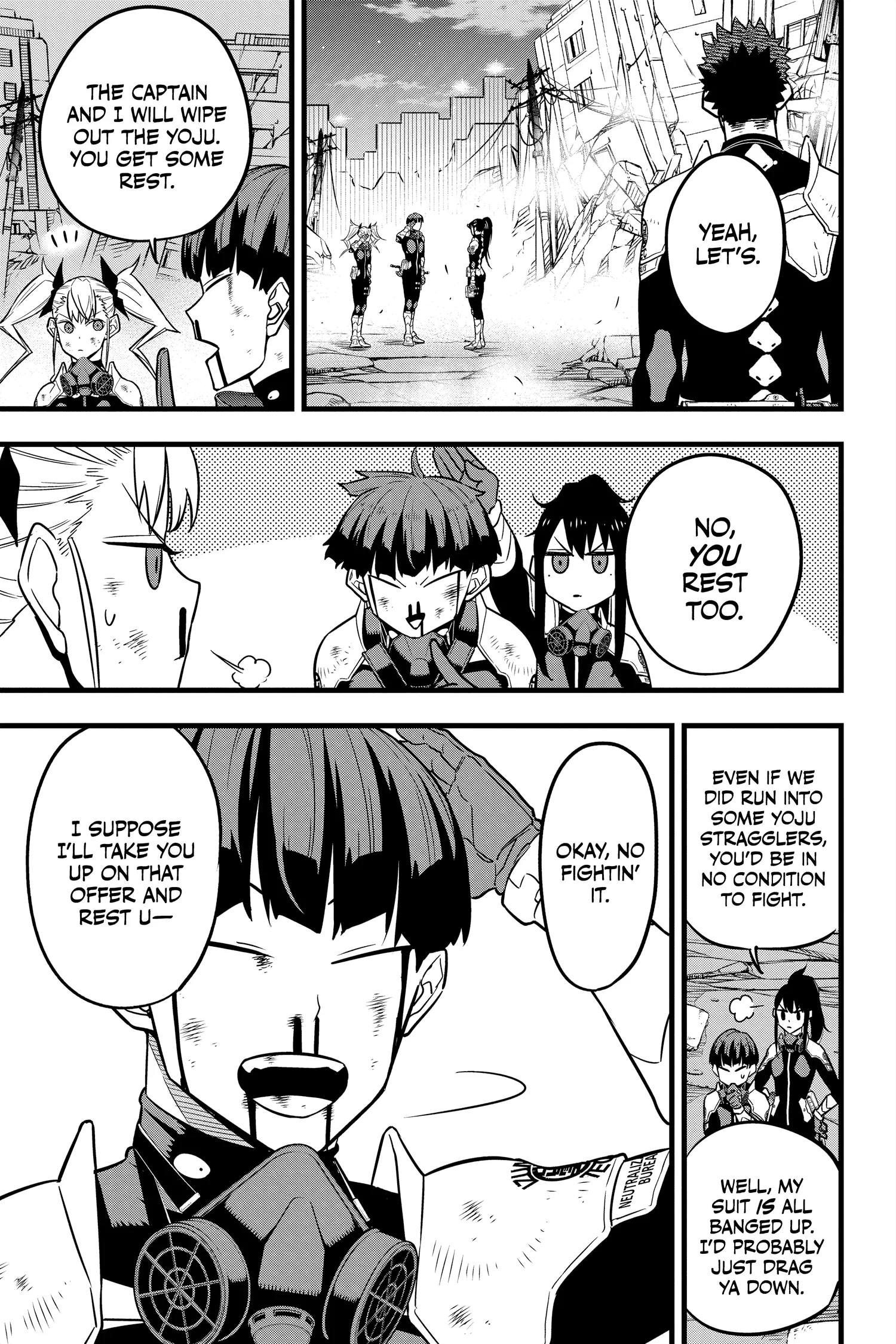 Kaiju No 8 Manga — Chapter Vol 4 — Page 87