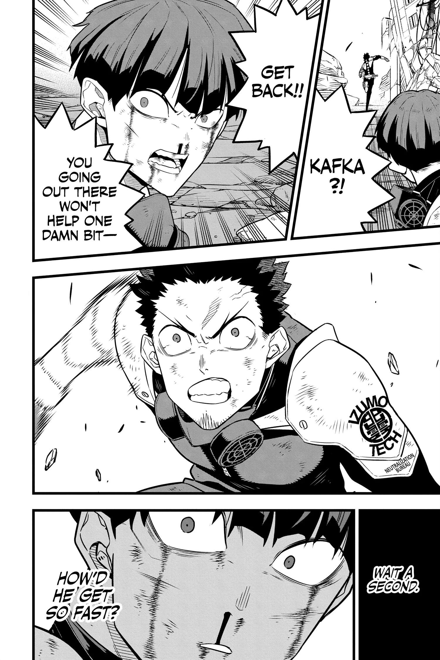Kaiju No 8 Manga — Chapter Vol 4 — Page 92