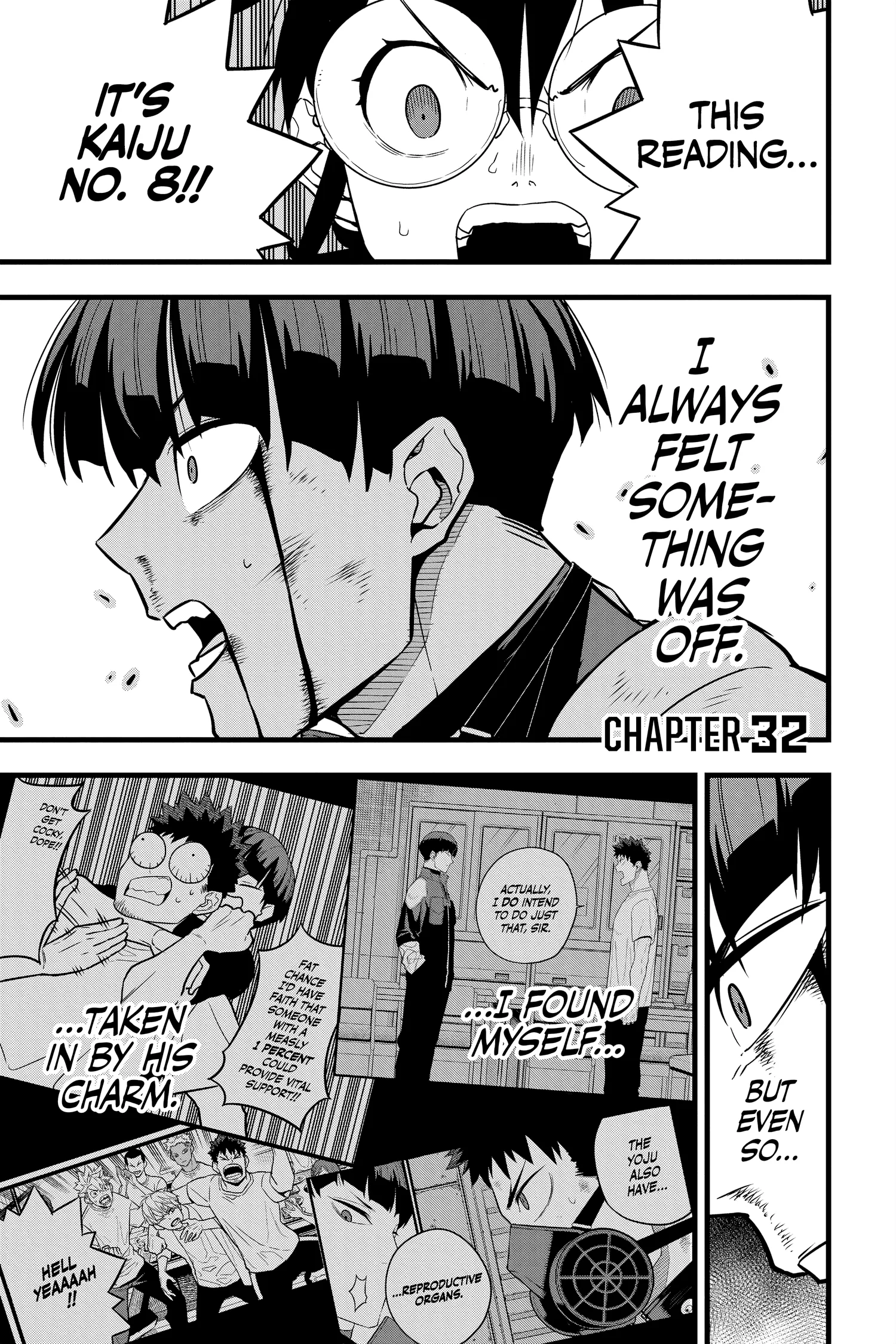 Kaiju No 8 Manga — Chapter Vol 4 — Page 98