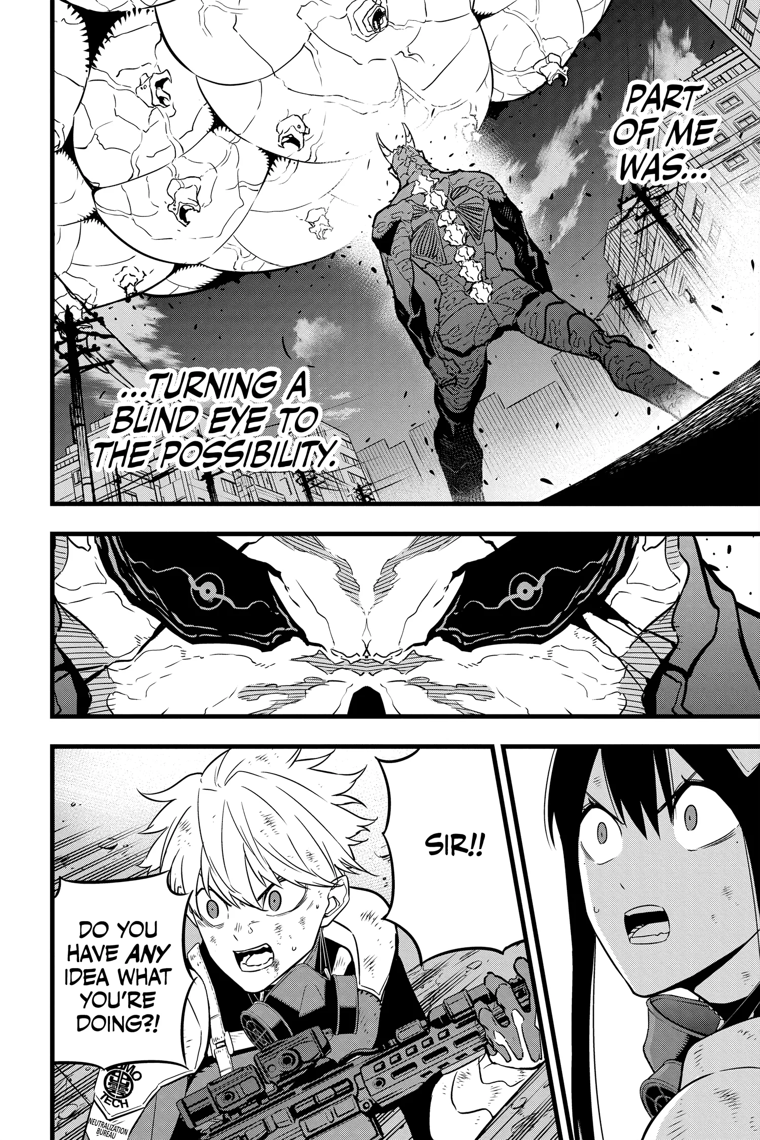 Kaiju No 8 Manga — Chapter Vol 4 — Page 99