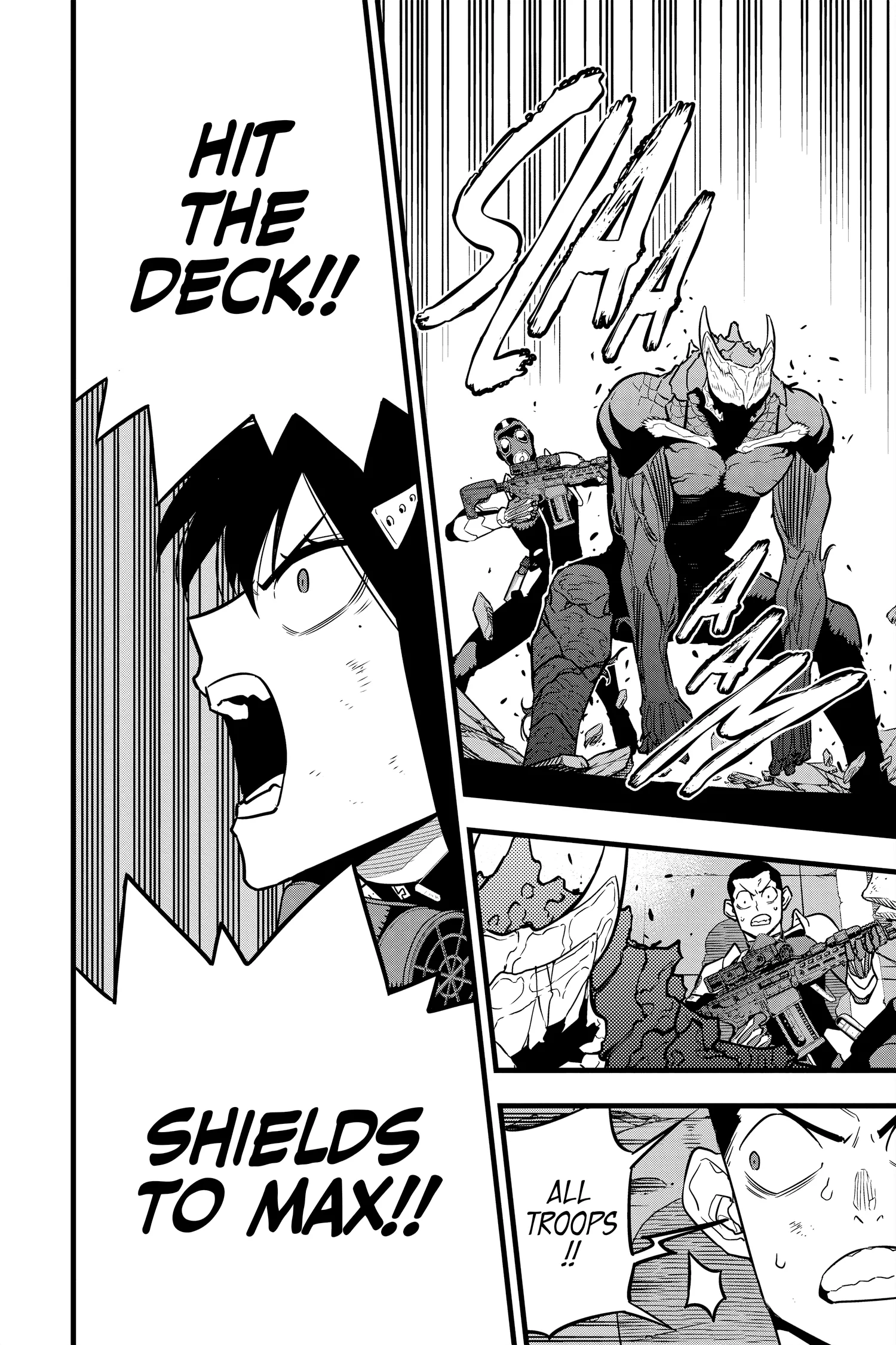 Kaiju No 8 Manga — Chapter Vol 4 — Page 107