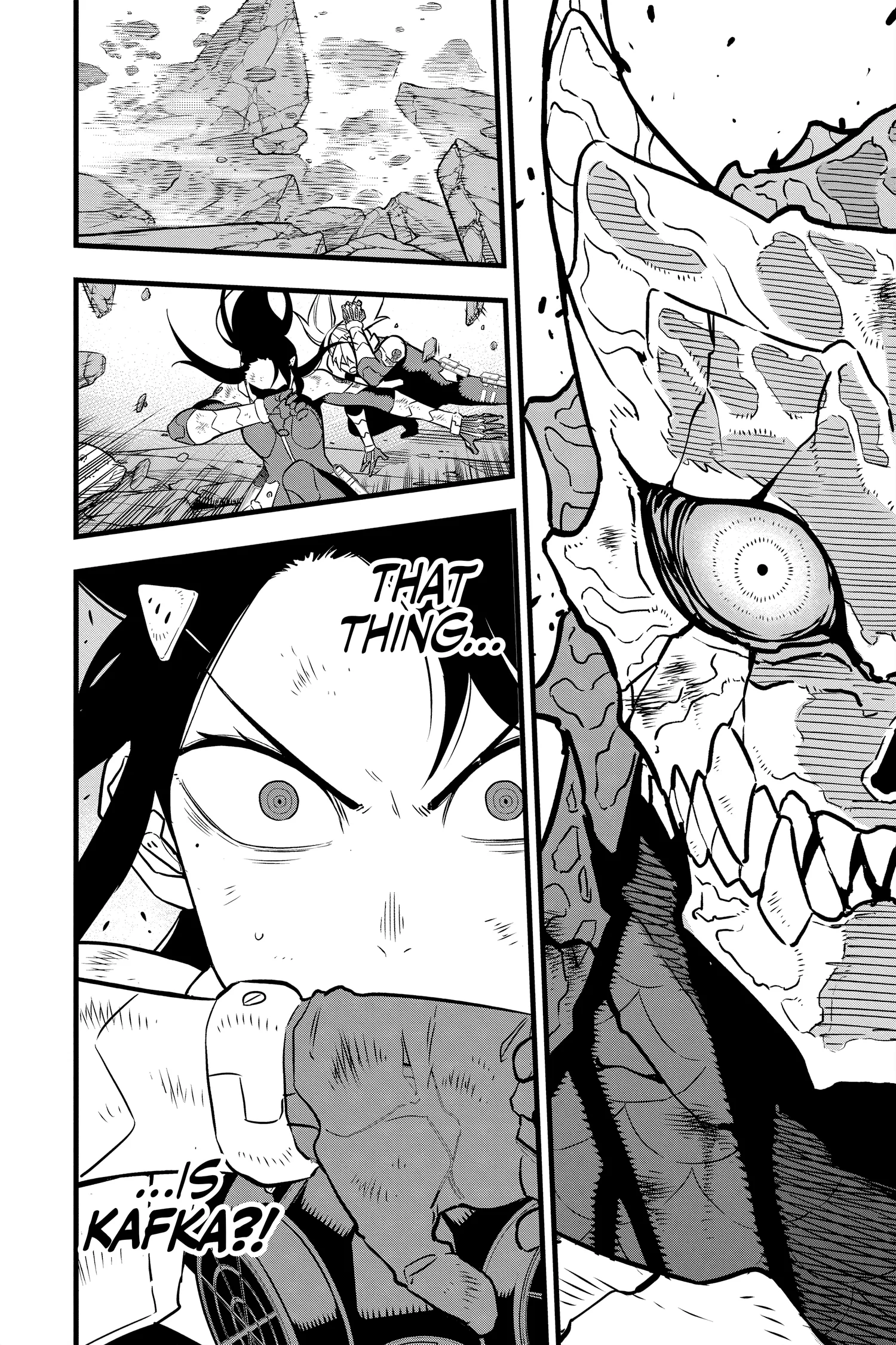 Kaiju No 8 Manga — Chapter Vol 4 — Page 110