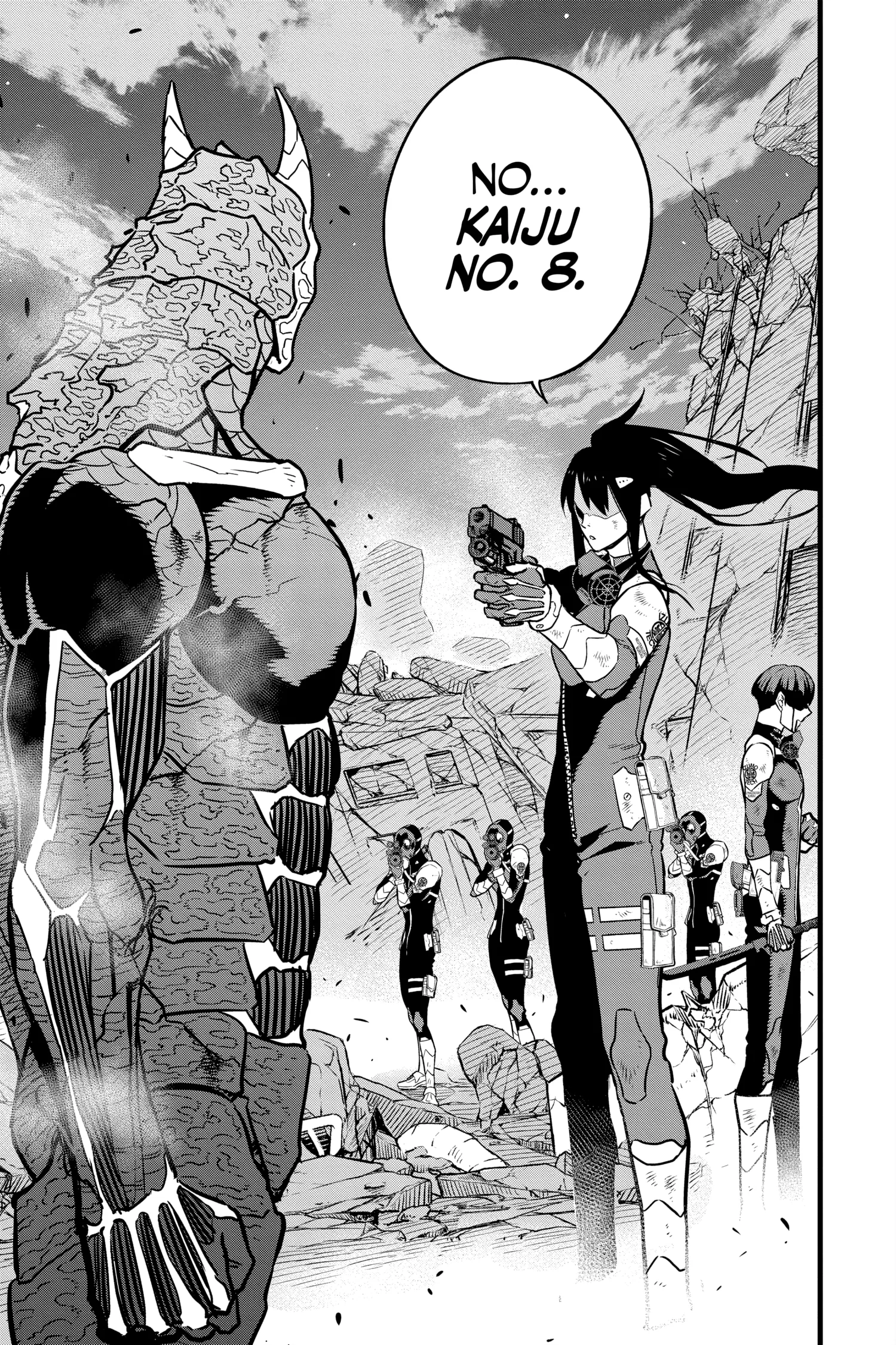 Kaiju No 8 Manga — Chapter Vol 4 — Page 113