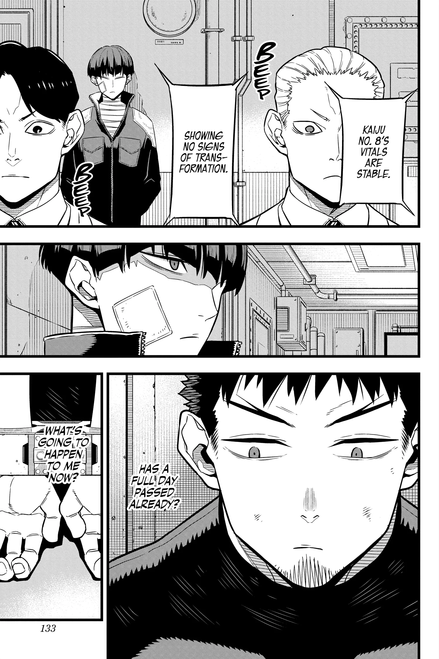 Kaiju No 8 Manga — Chapter Vol 4 — Page 122