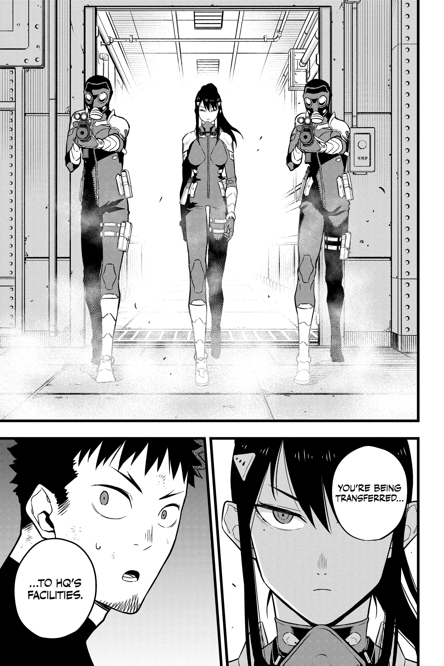 Kaiju No 8 Manga — Chapter Vol 4 — Page 124