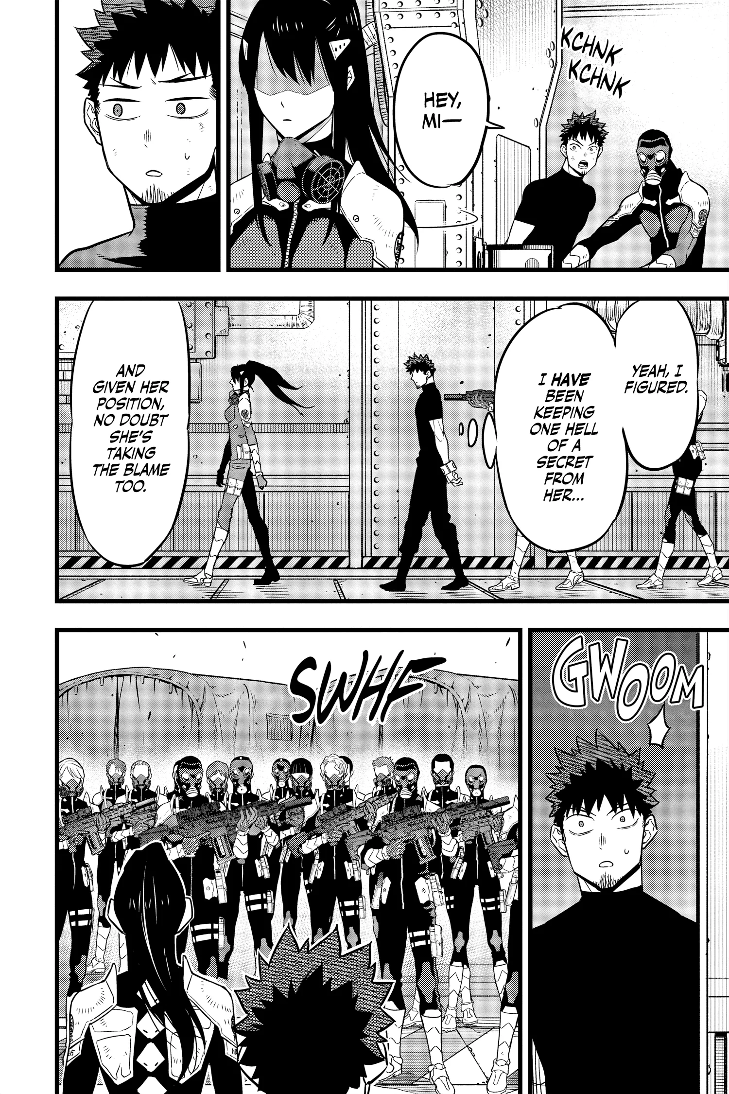 Kaiju No 8 Manga — Chapter Vol 4 — Page 125