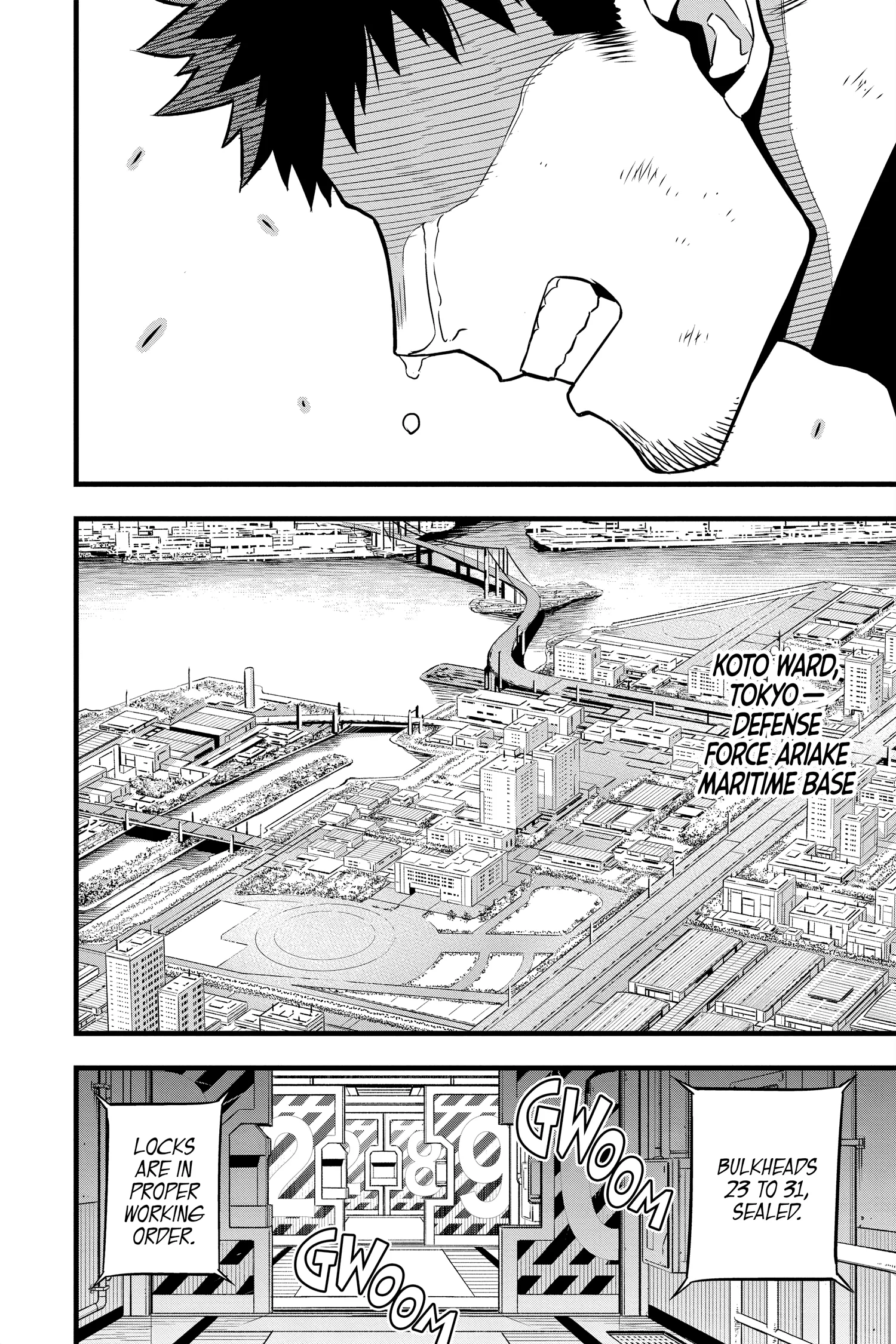Kaiju No 8 Manga — Chapter Vol 4 — Page 135