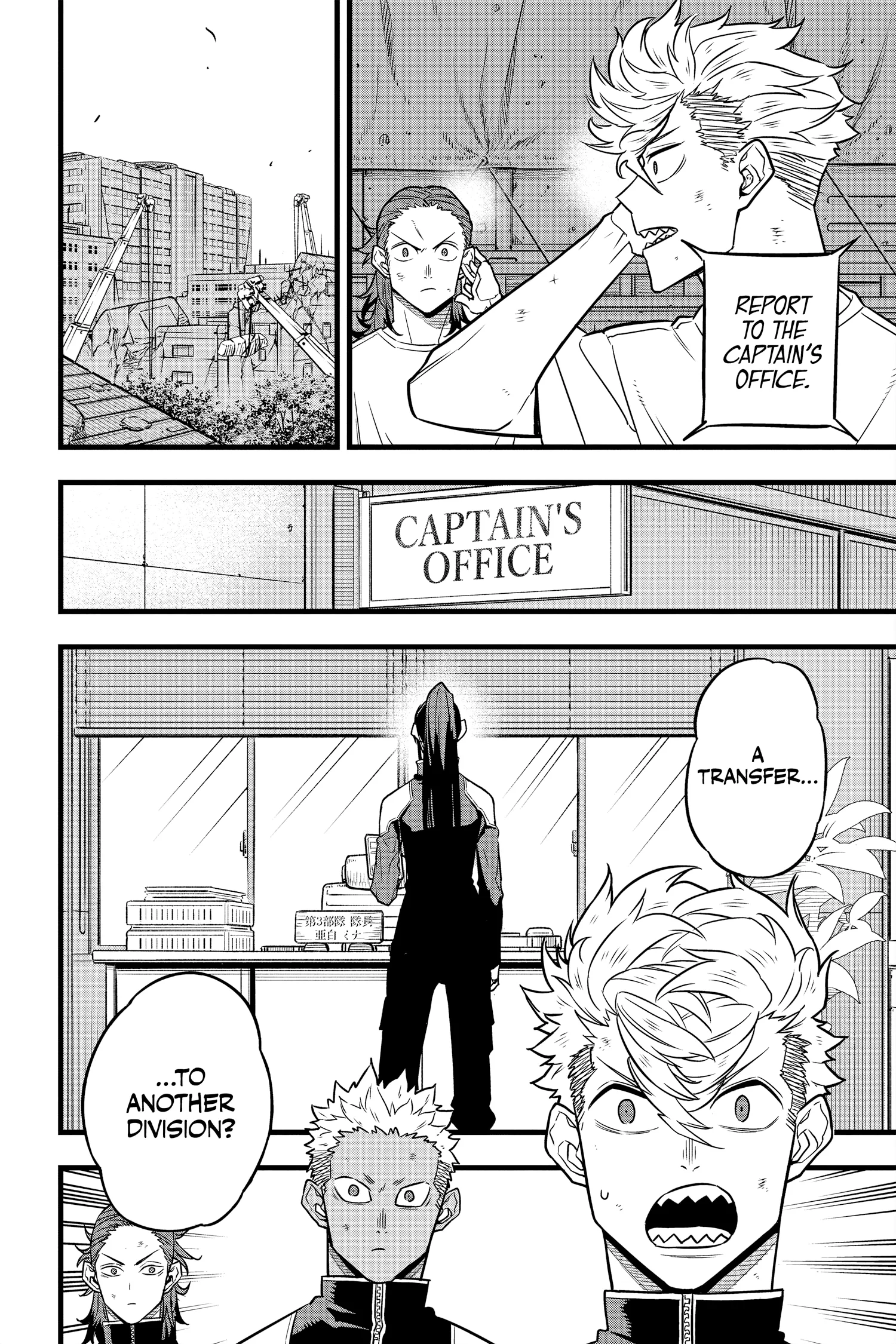 Kaiju No 8 Manga — Chapter Vol 4 — Page 144